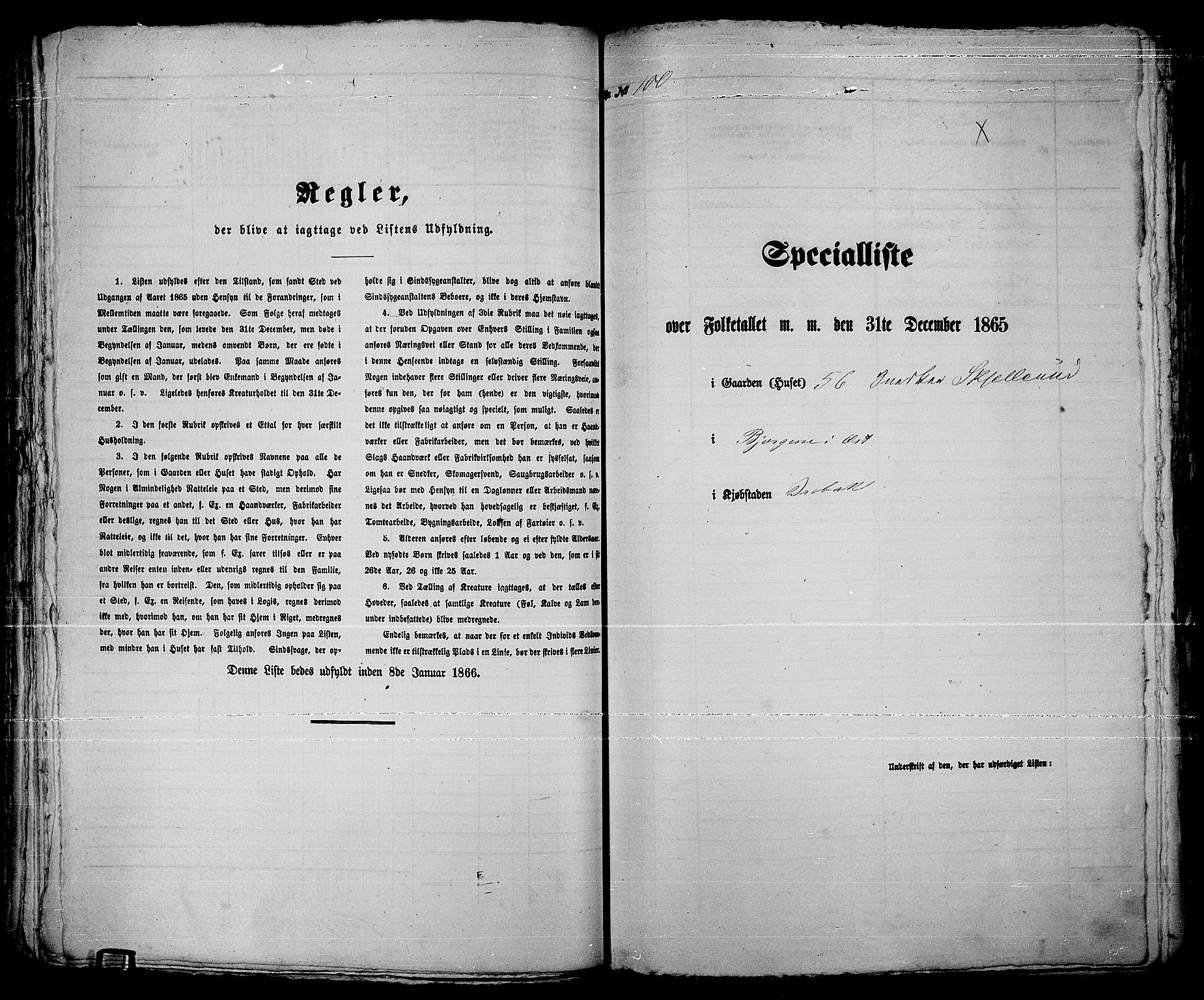 RA, 1865 census for Drøbak/Drøbak, 1865, p. 204