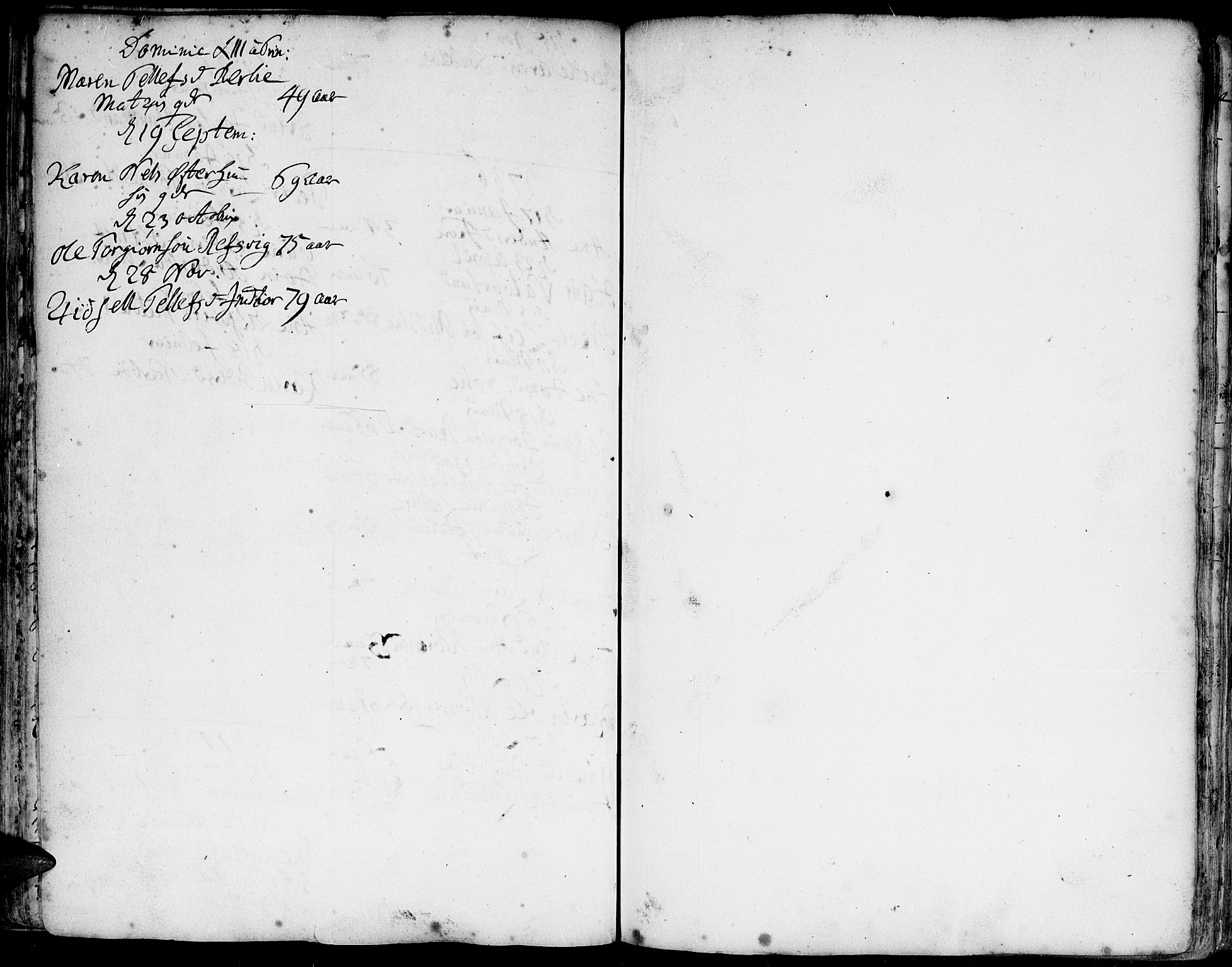 Hommedal sokneprestkontor, AV/SAK-1111-0023/F/Fa/Fab/L0001: Parish register (official) no. A 1 /1, 1690-1754