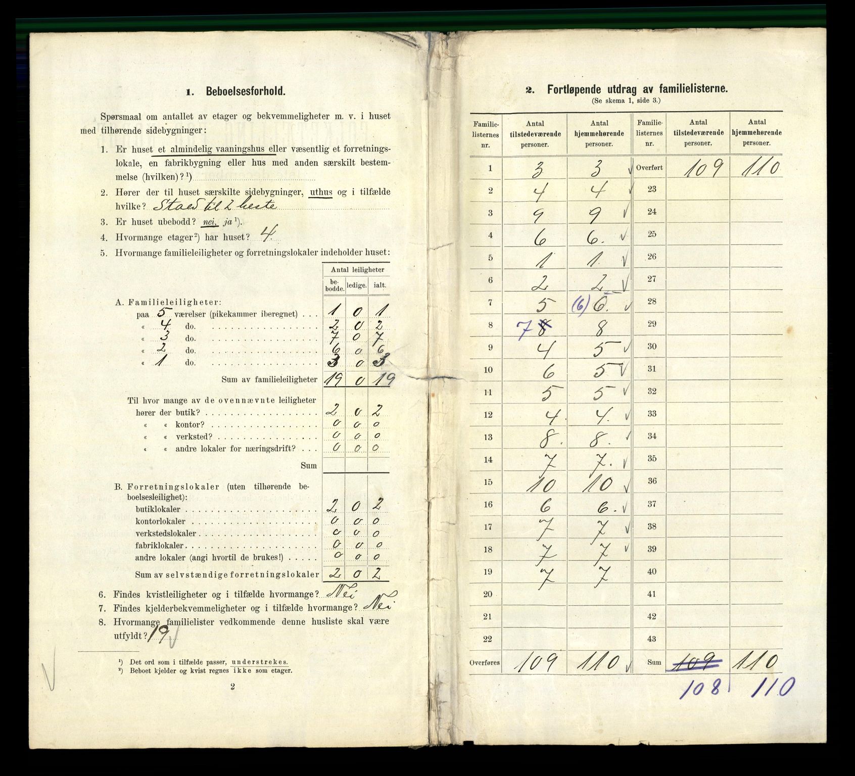 RA, 1910 census for Kristiania, 1910, p. 98632