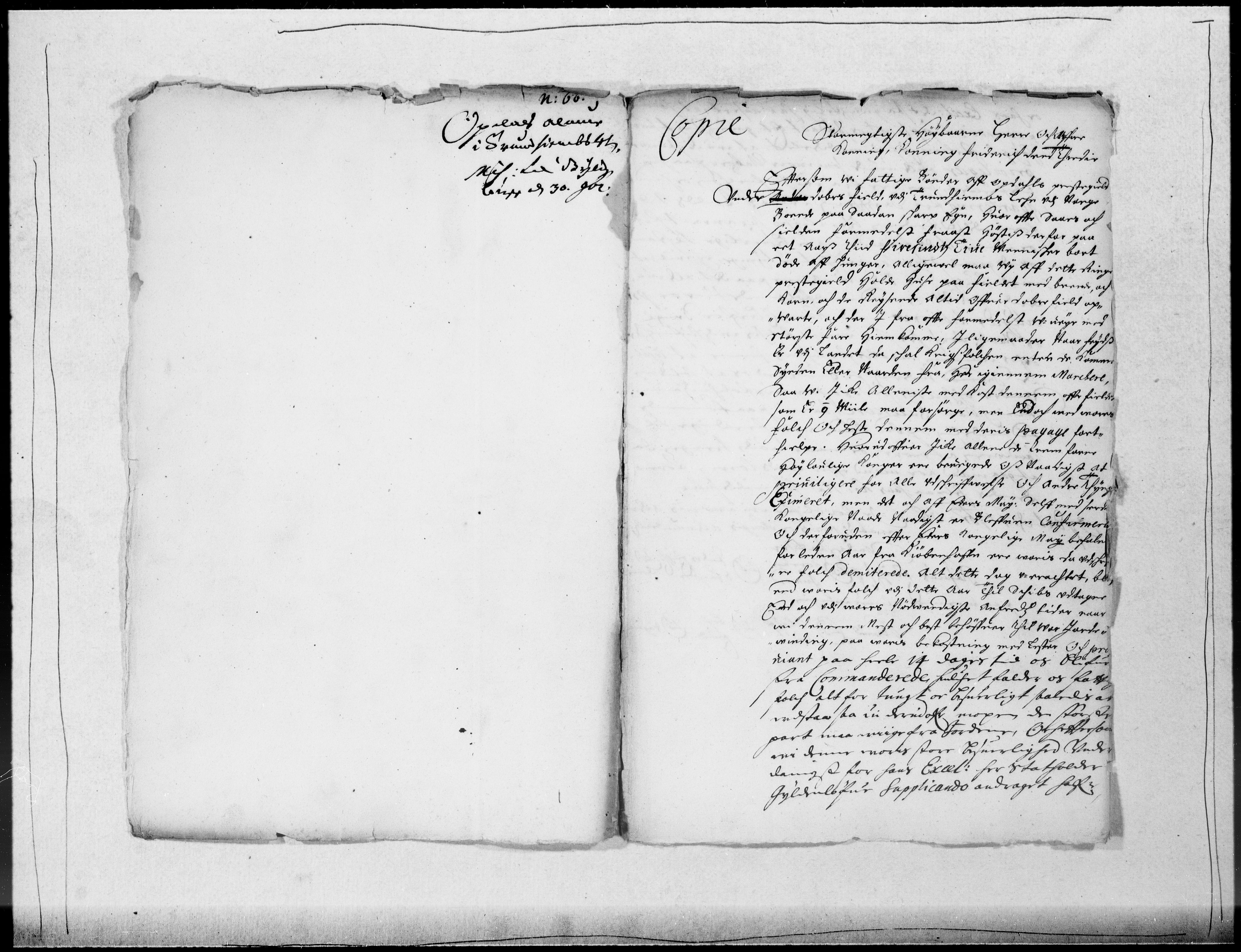 Danske Kanselli 1572-1799, RA/EA-3023/F/Fc/Fcc/Fcca/L0026: Norske innlegg 1572-1799, 1666-1667, p. 125