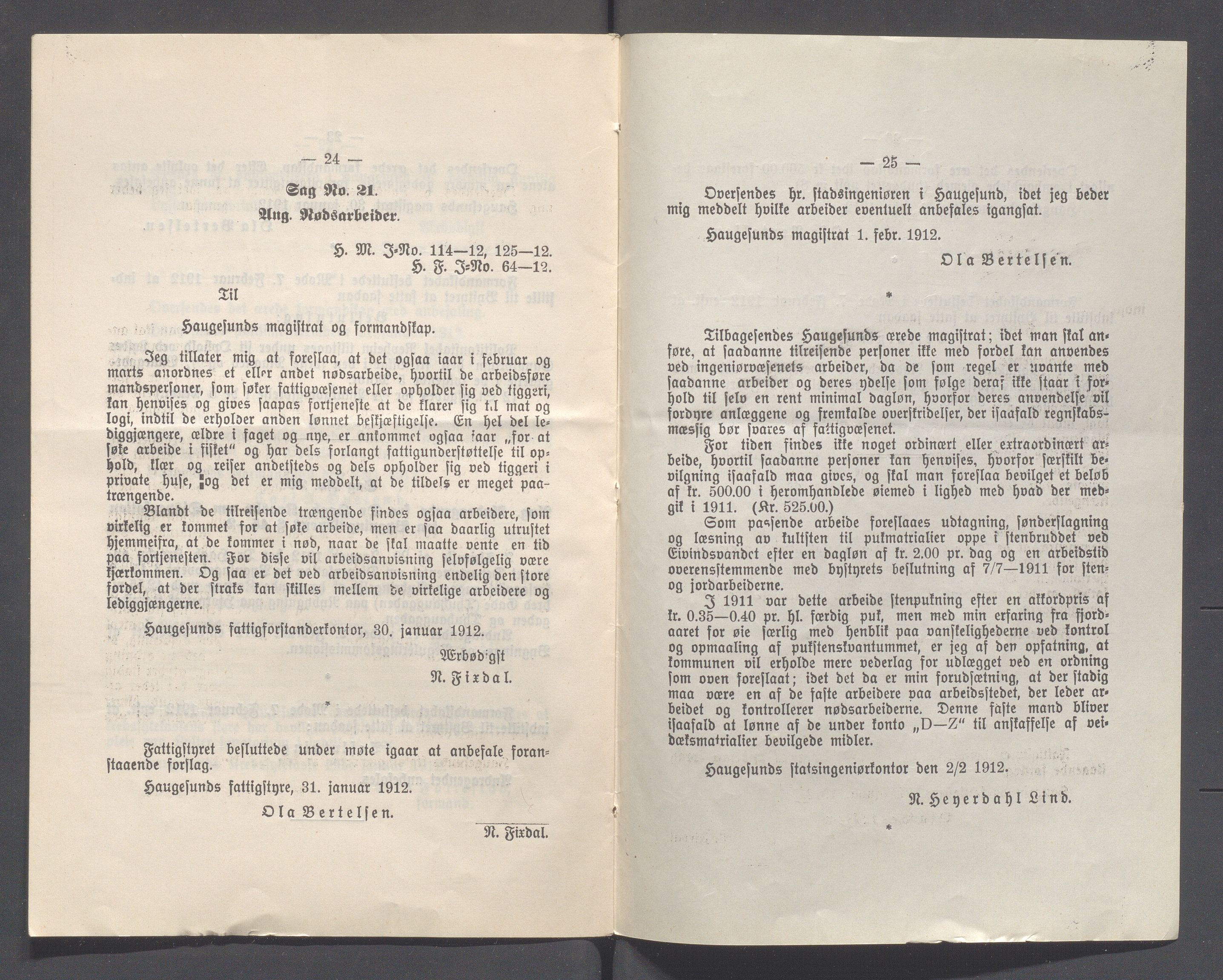 Haugesund kommune - Formannskapet og Bystyret, IKAR/A-740/A/Abb/L0002: Bystyreforhandlinger, 1908-1917, p. 389