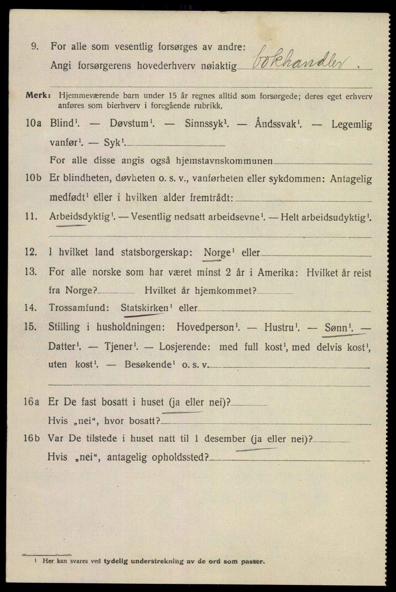 SAKO, 1920 census for Tønsberg, 1920, p. 10814