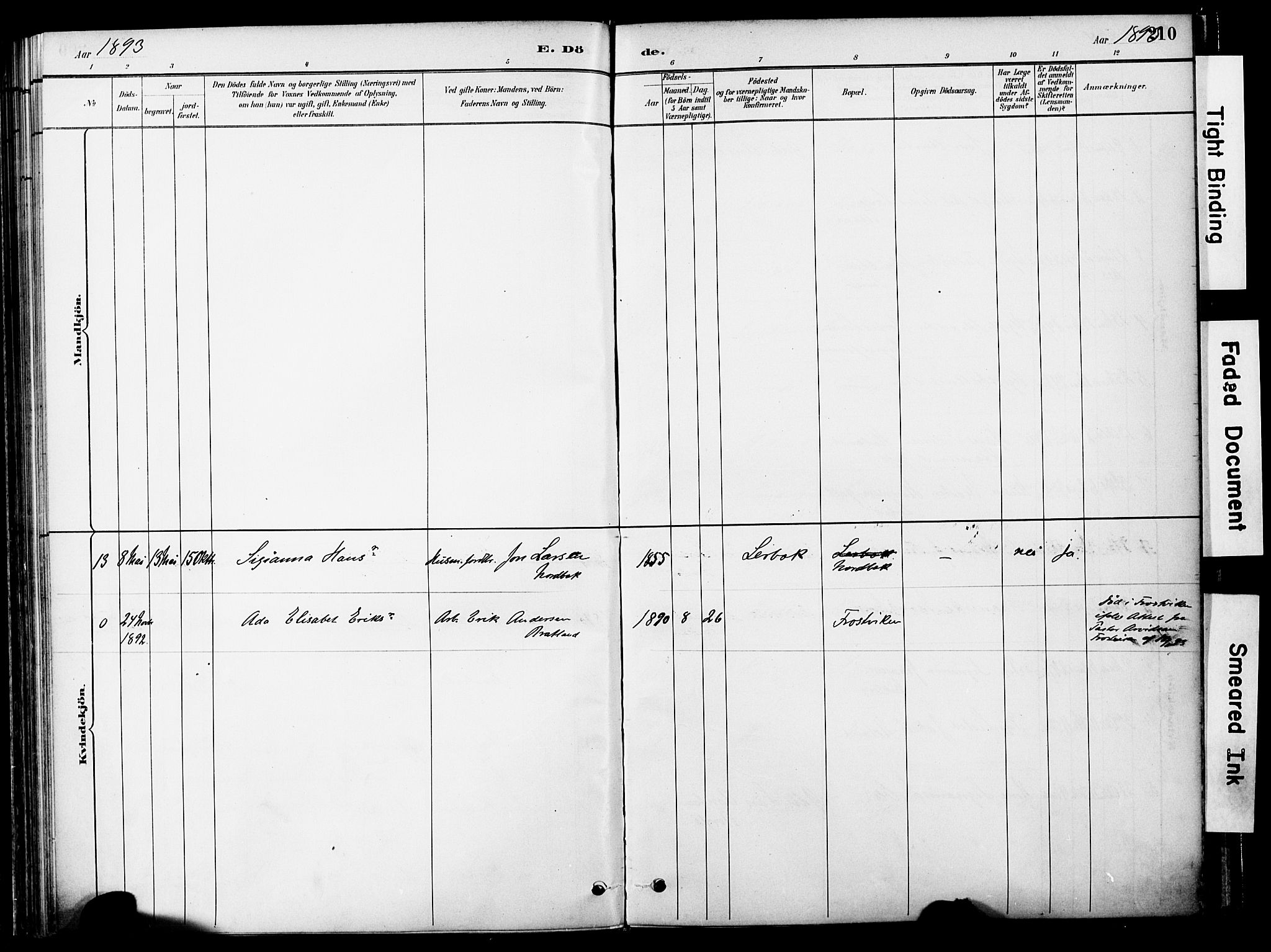 Ministerialprotokoller, klokkerbøker og fødselsregistre - Nord-Trøndelag, SAT/A-1458/755/L0494: Parish register (official) no. 755A03, 1882-1902, p. 210