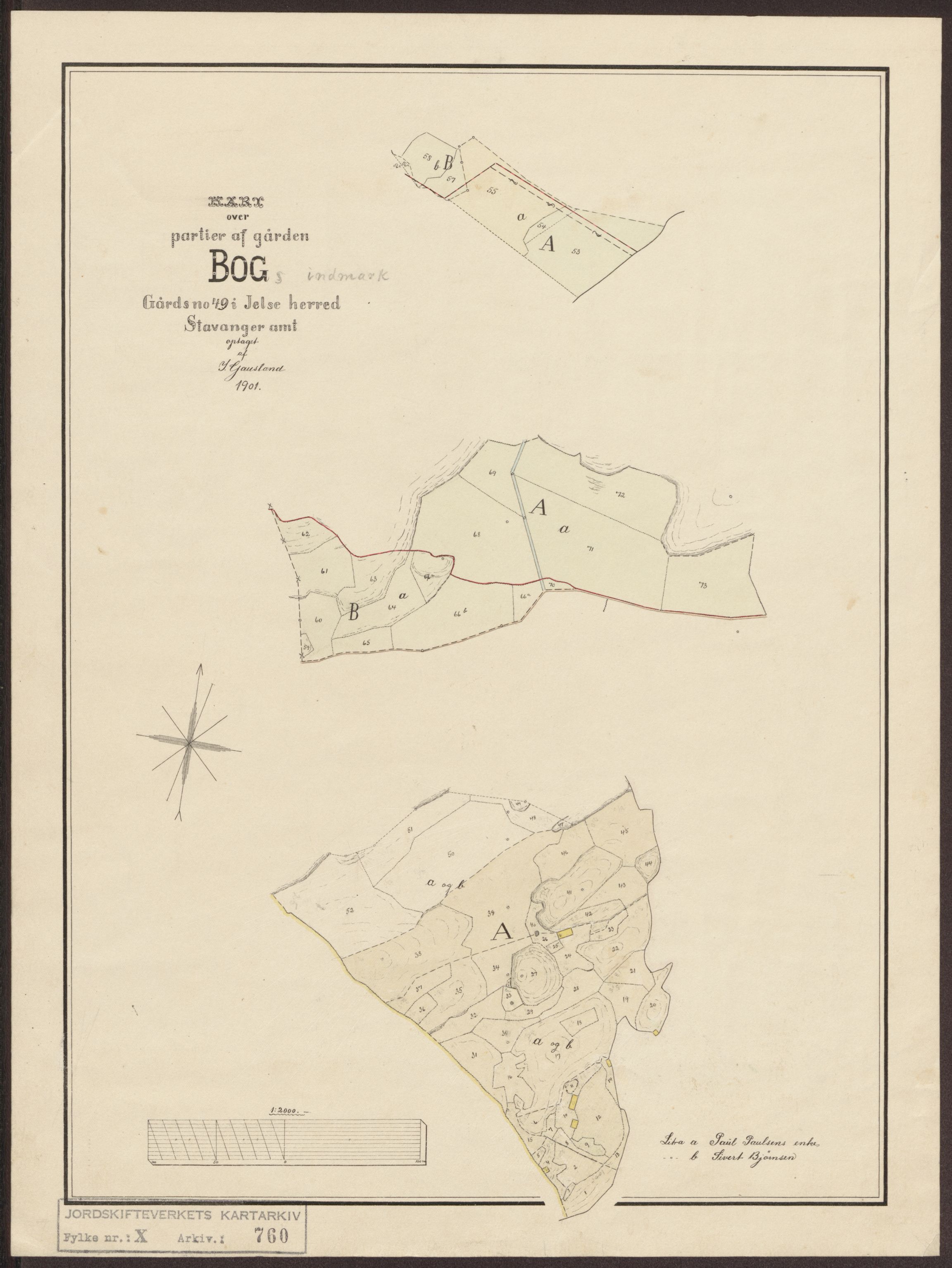 Jordskifteverkets kartarkiv, AV/RA-S-3929/T, 1859-1988, p. 850