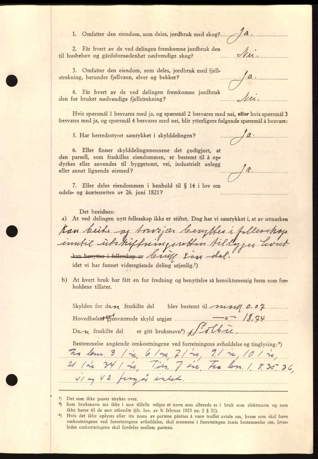 Romsdal sorenskriveri, AV/SAT-A-4149/1/2/2C: Mortgage book no. A14, 1943-1943, Diary no: : 789/1943