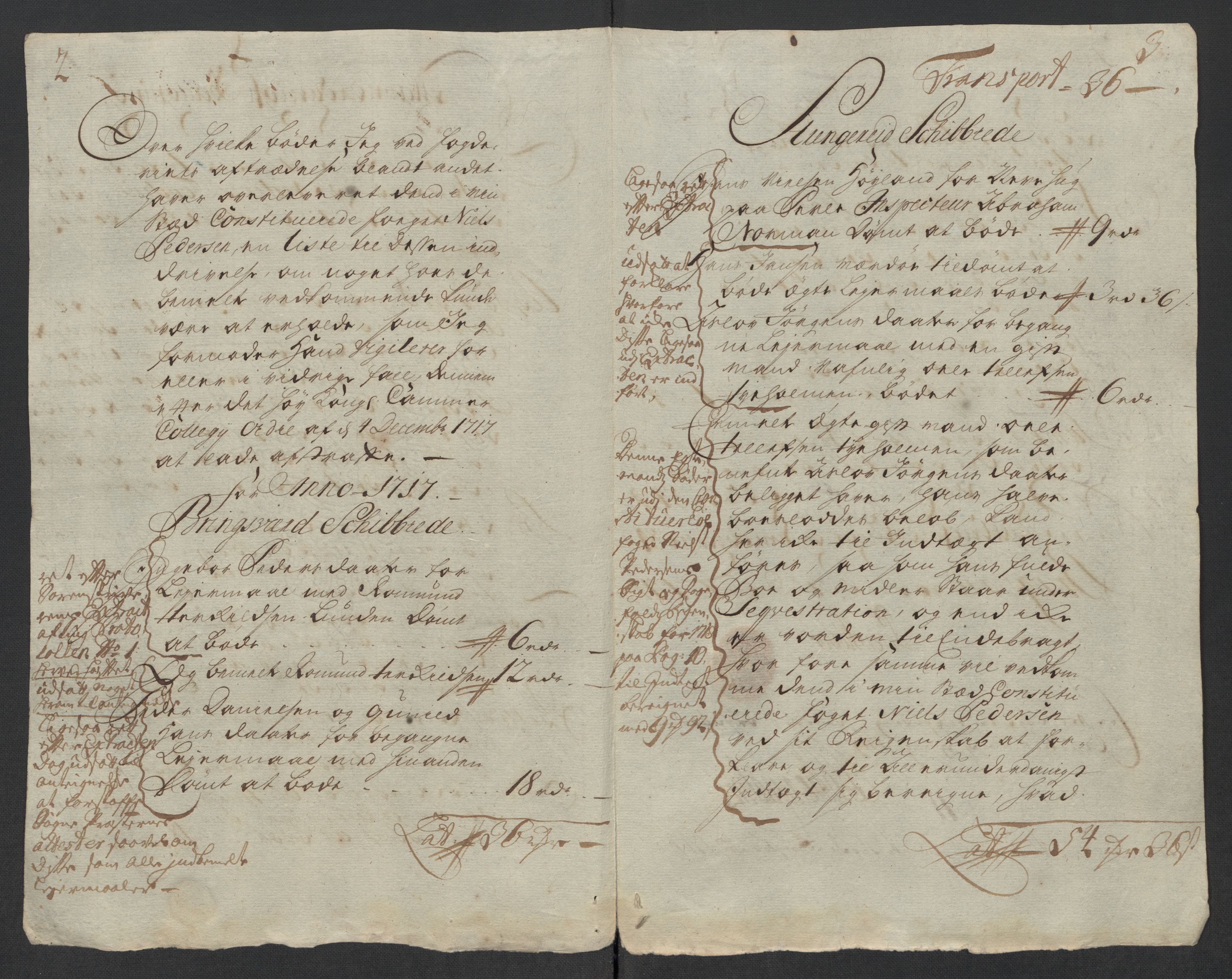 Rentekammeret inntil 1814, Reviderte regnskaper, Fogderegnskap, AV/RA-EA-4092/R39/L2326: Fogderegnskap Nedenes, 1717, p. 211