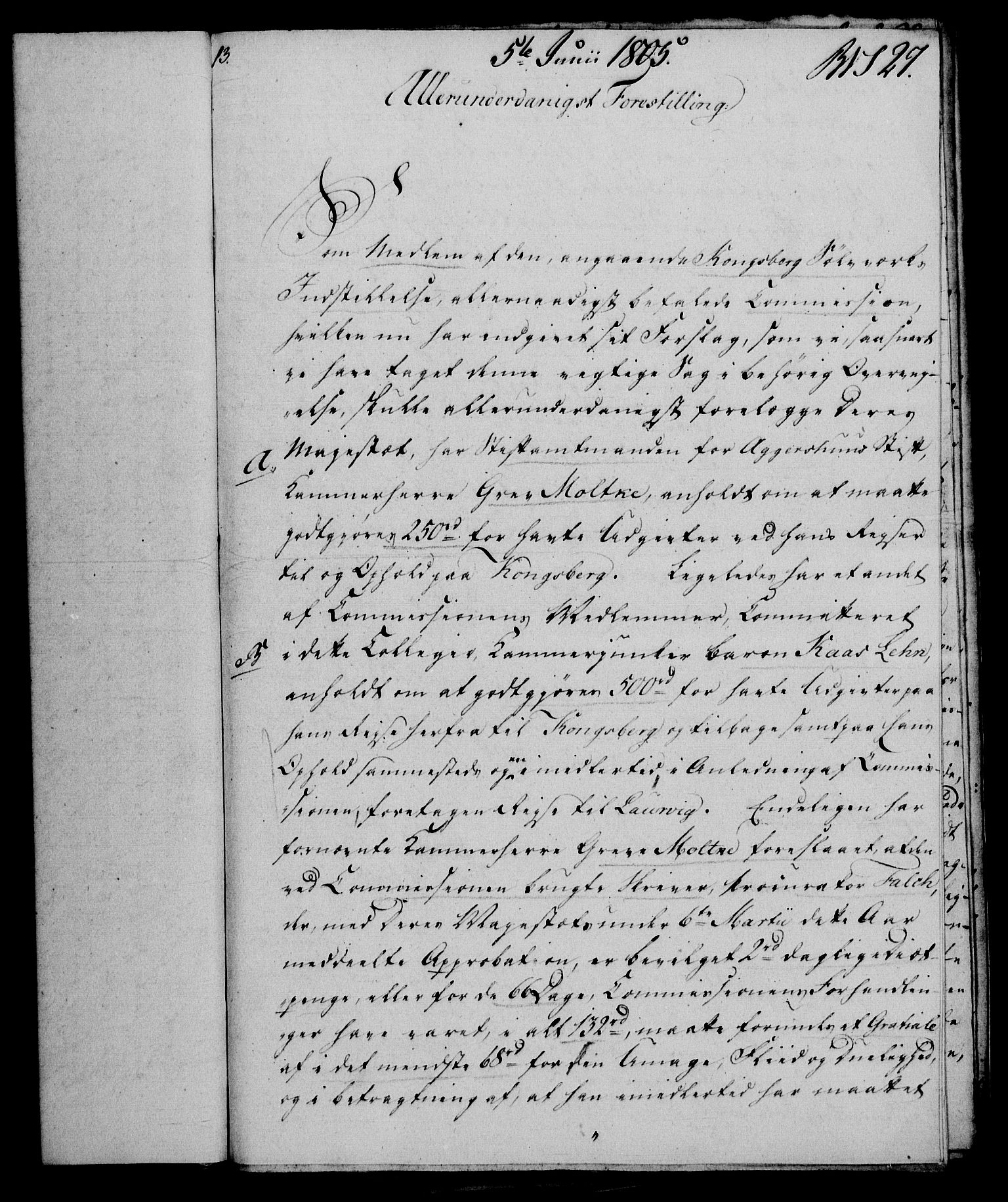 Rentekammeret, Renteskriverkontorene, AV/RA-EA-3115/M/Mf/Mfb/L0007: Relasjons- og resolusjonsprotokoll med register (merket RK 54.13), 1805-1806