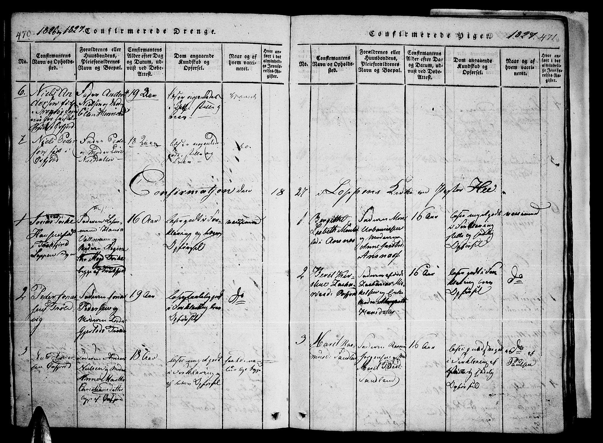 Loppa sokneprestkontor, SATØ/S-1339/H/Ha/L0003kirke: Parish register (official) no. 3, 1820-1848, p. 470-471