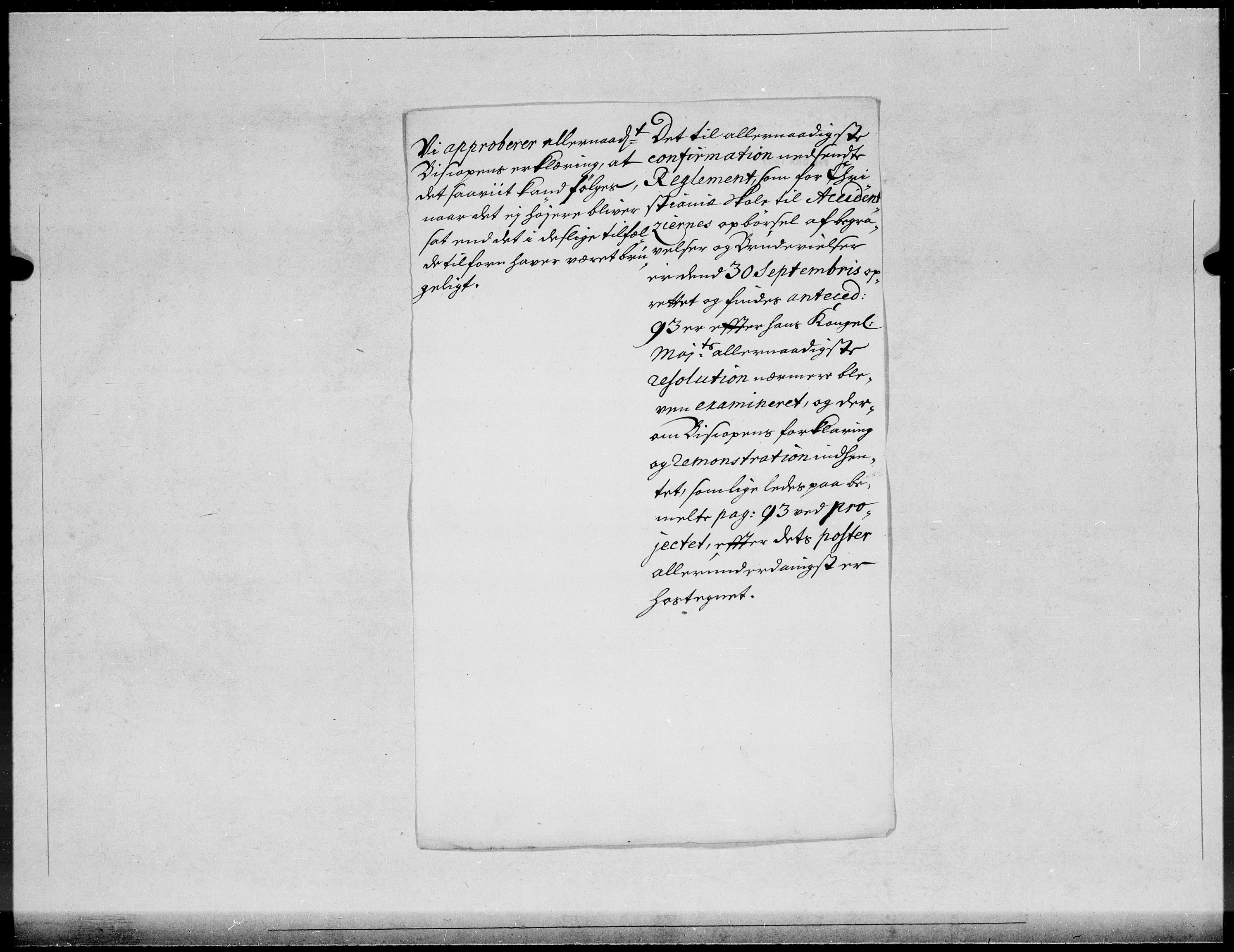 Danske Kanselli 1572-1799, AV/RA-EA-3023/F/Fc/Fcc/Fcca/L0065: Norske innlegg 1572-1799, 1708, p. 19
