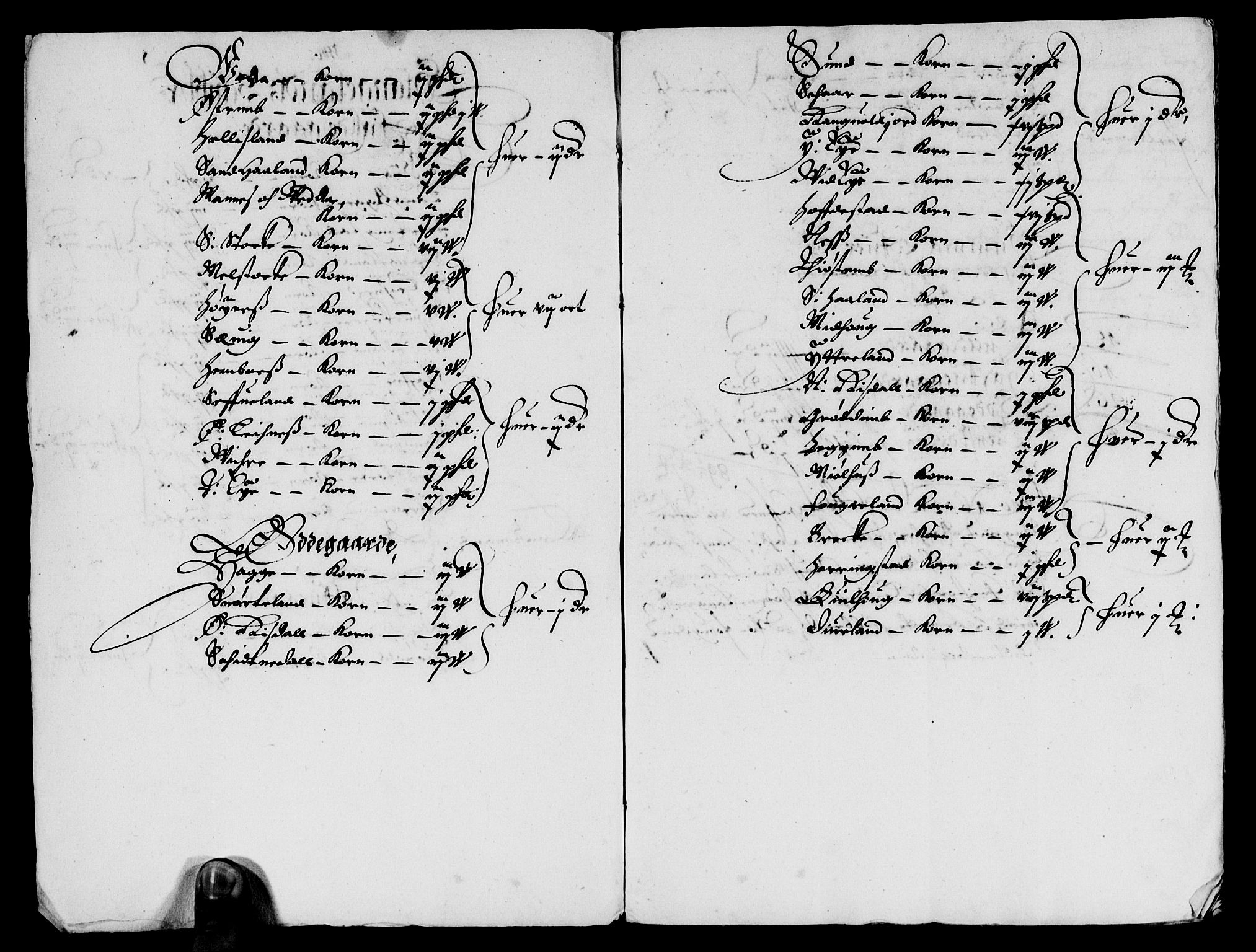 Rentekammeret inntil 1814, Reviderte regnskaper, Lensregnskaper, RA/EA-5023/R/Rb/Rbs/L0034: Stavanger len, 1651-1653