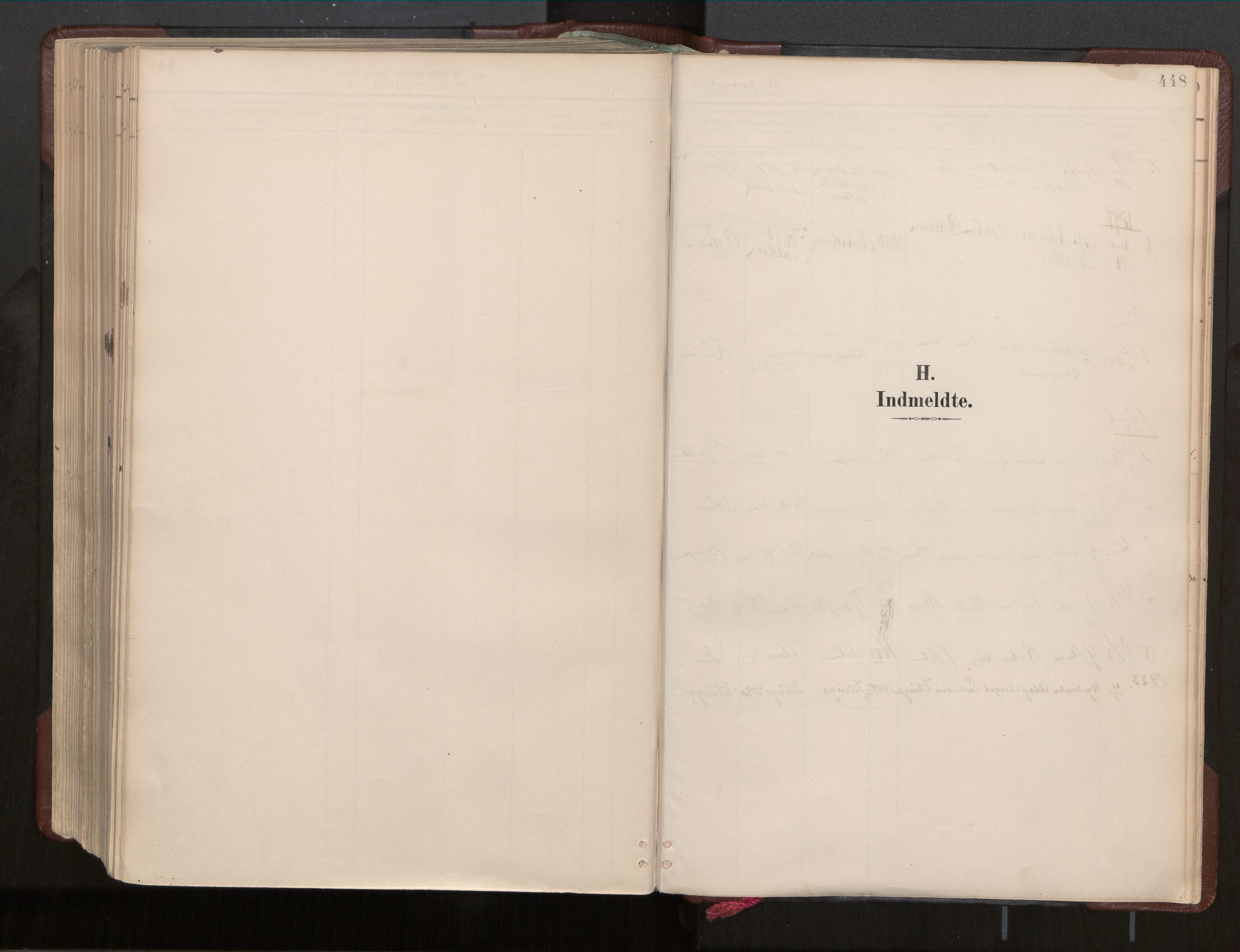Ministerialprotokoller, klokkerbøker og fødselsregistre - Nord-Trøndelag, SAT/A-1458/770/L0589: Parish register (official) no. 770A03, 1887-1929, p. 448