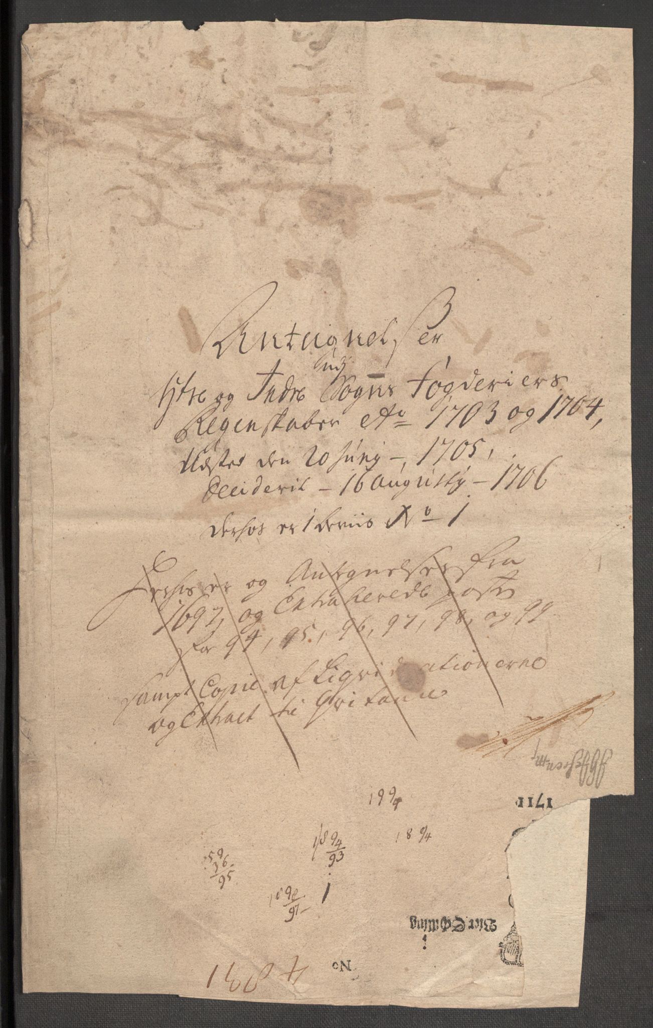 Rentekammeret inntil 1814, Reviderte regnskaper, Fogderegnskap, RA/EA-4092/R52/L3313: Fogderegnskap Sogn, 1703-1704, p. 532
