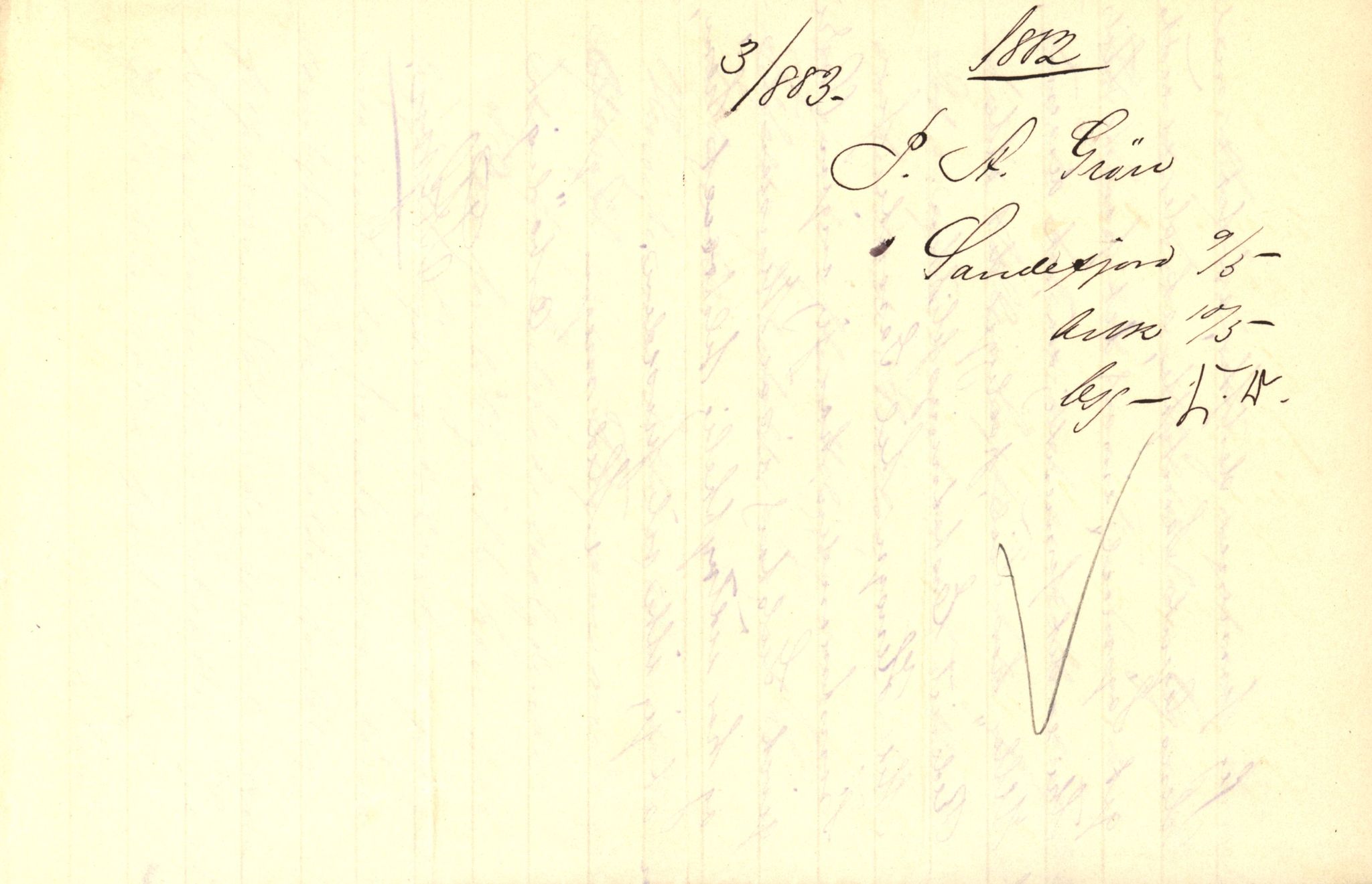 Pa 63 - Østlandske skibsassuranceforening, VEMU/A-1079/G/Ga/L0014/0011: Havaridokumenter / Agra, Anna, Jorsalfarer, Alfen, Uller, Solon, 1882, p. 78