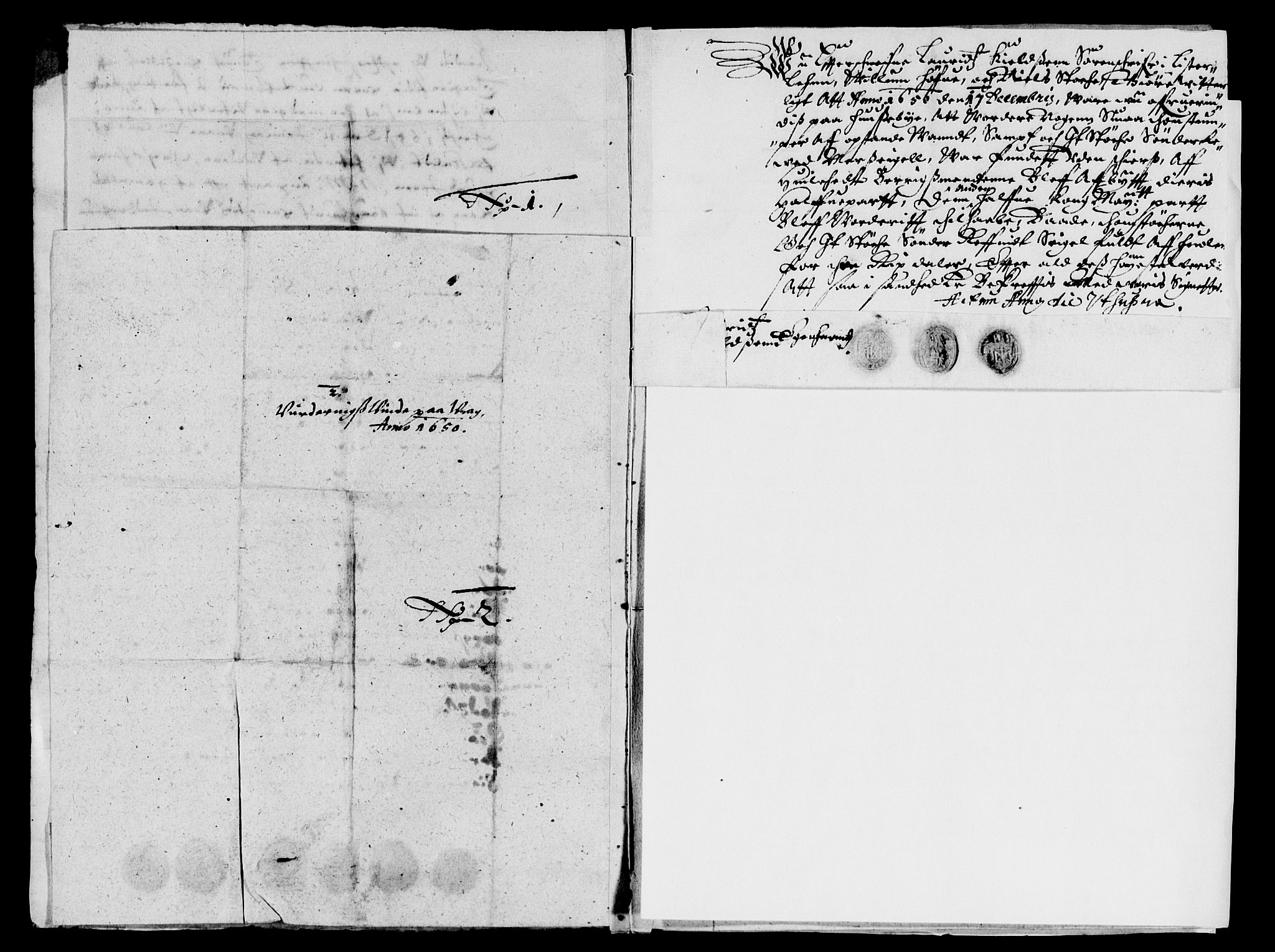 Rentekammeret inntil 1814, Reviderte regnskaper, Lensregnskaper, AV/RA-EA-5023/R/Rb/Rbr/L0018: Lista len, 1648-1651