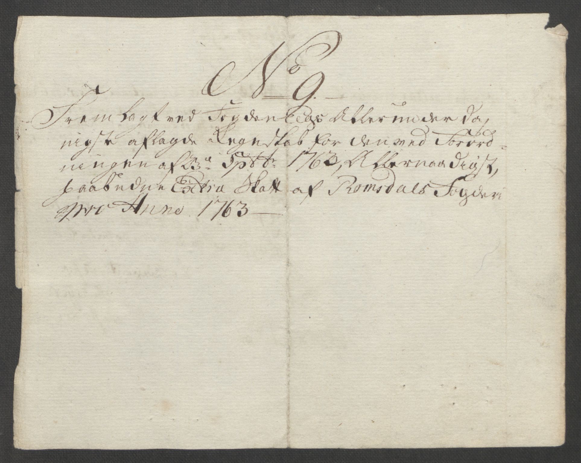 Rentekammeret inntil 1814, Reviderte regnskaper, Fogderegnskap, AV/RA-EA-4092/R55/L3730: Ekstraskatten Romsdal, 1762-1763, p. 381