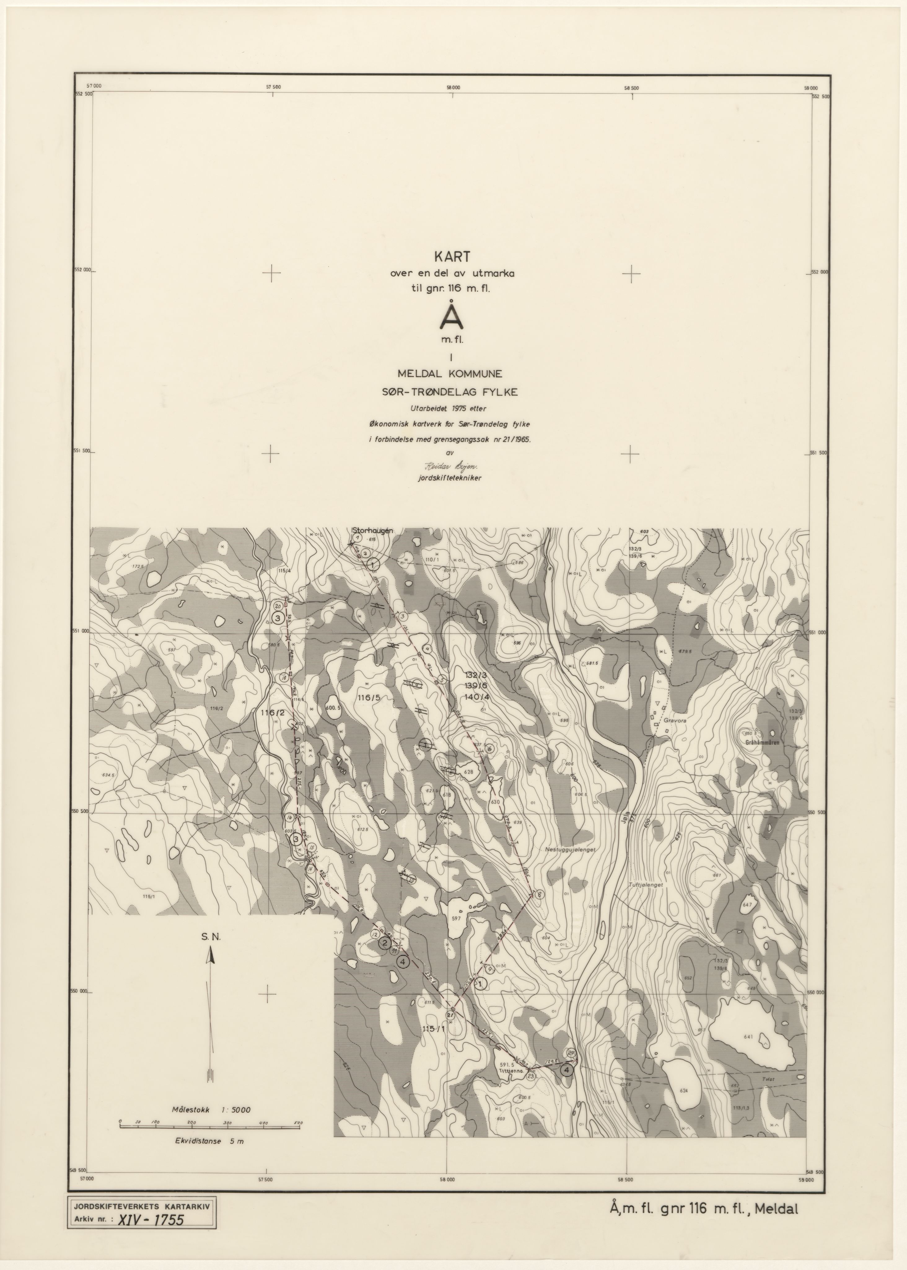 Jordskifteverkets kartarkiv, RA/S-3929/T, 1859-1988, p. 2747
