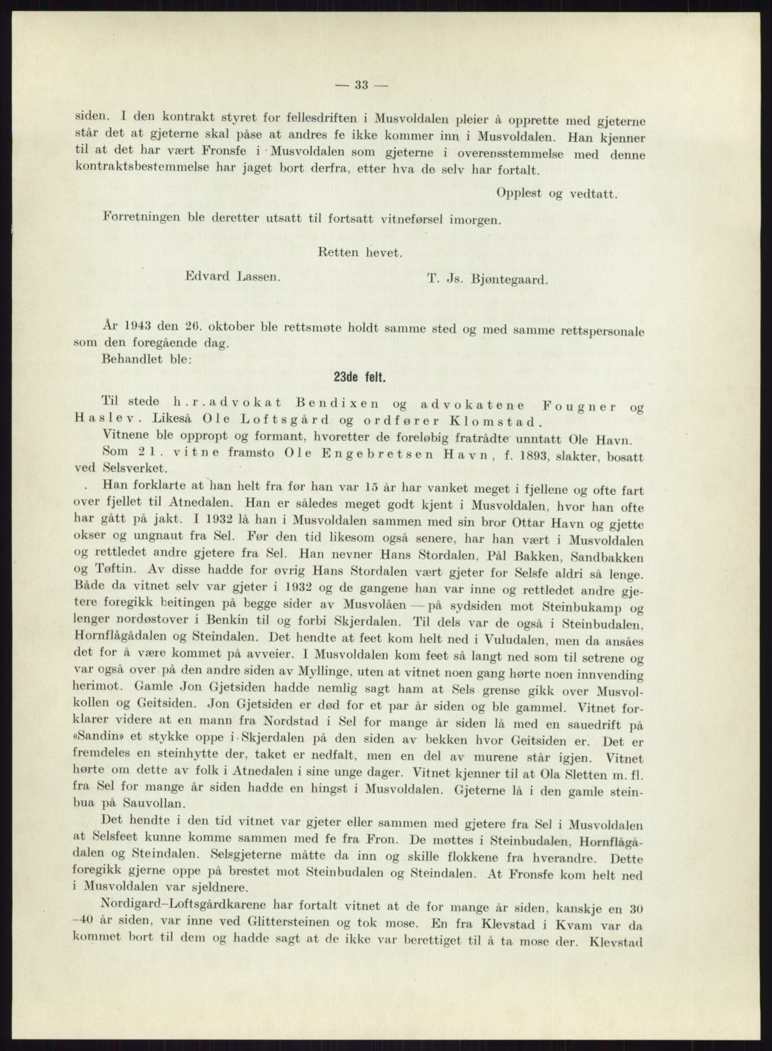 Høyfjellskommisjonen, AV/RA-S-1546/X/Xa/L0001: Nr. 1-33, 1909-1953, p. 6679