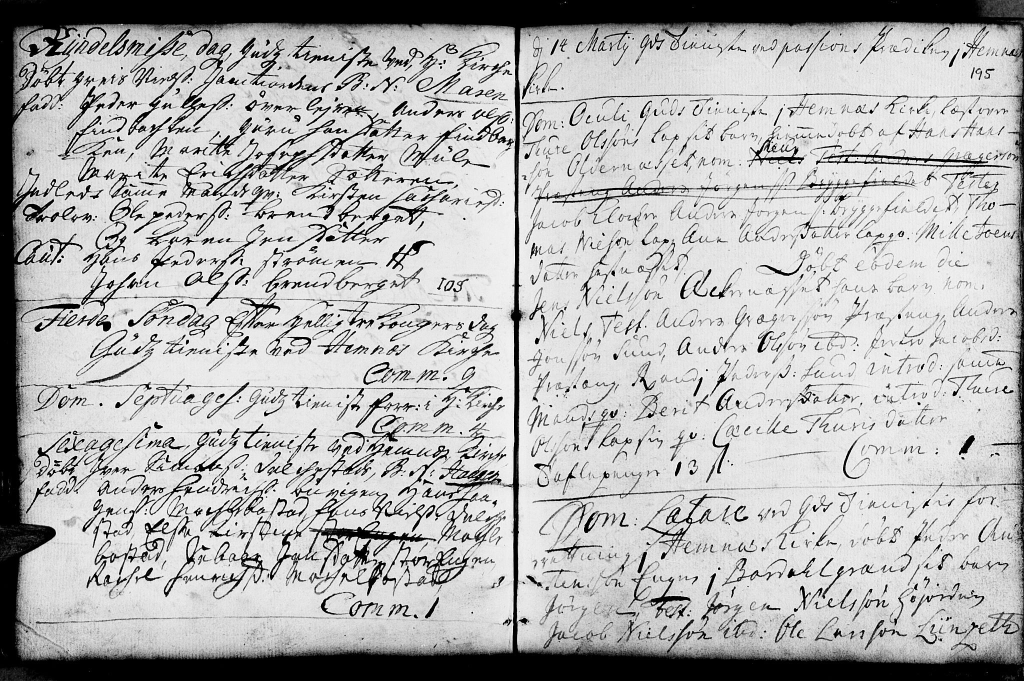 Ministerialprotokoller, klokkerbøker og fødselsregistre - Nordland, AV/SAT-A-1459/825/L0346: Parish register (official) no. 825A02, 1729-1748, p. 195