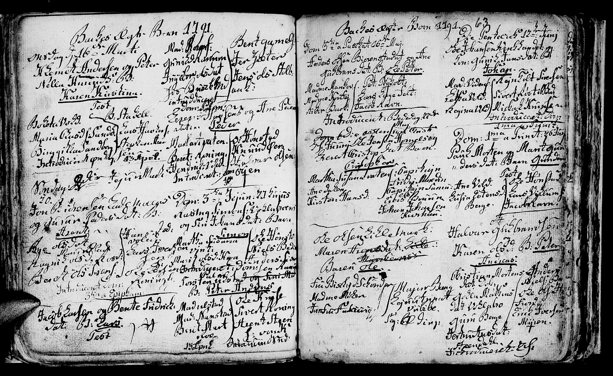 Ministerialprotokoller, klokkerbøker og fødselsregistre - Sør-Trøndelag, SAT/A-1456/604/L0218: Parish register (copy) no. 604C01, 1754-1819, p. 63