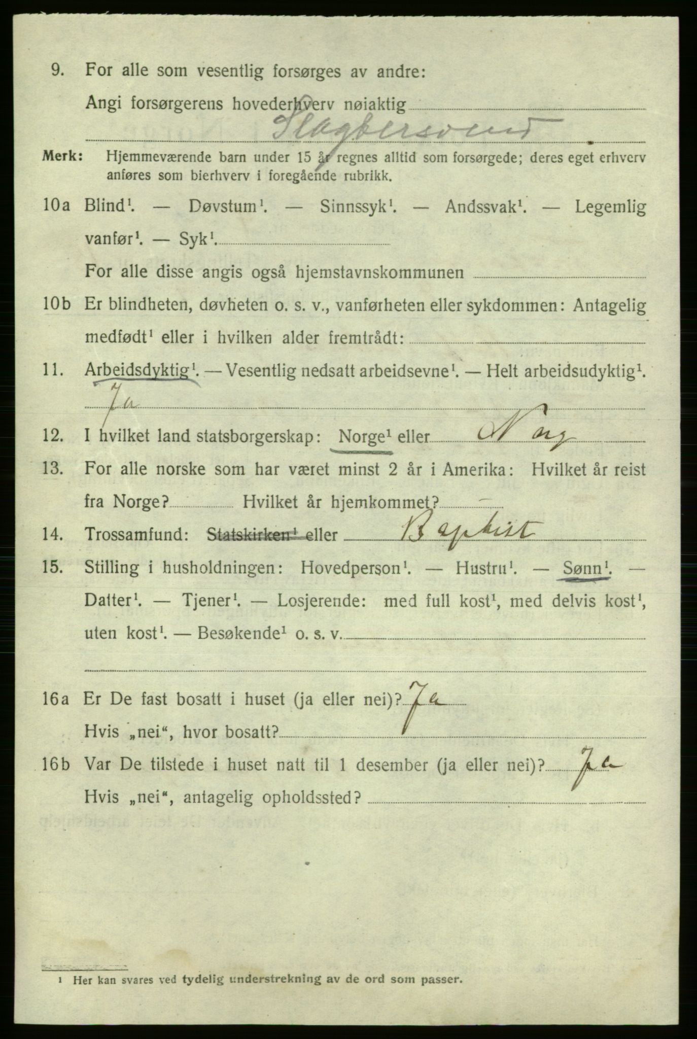 SAO, 1920 census for Fredrikshald, 1920, p. 27230
