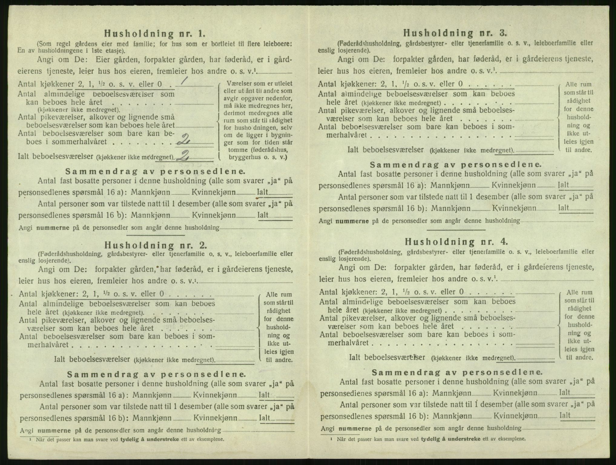 SAK, 1920 census for Søndeled, 1920, p. 700