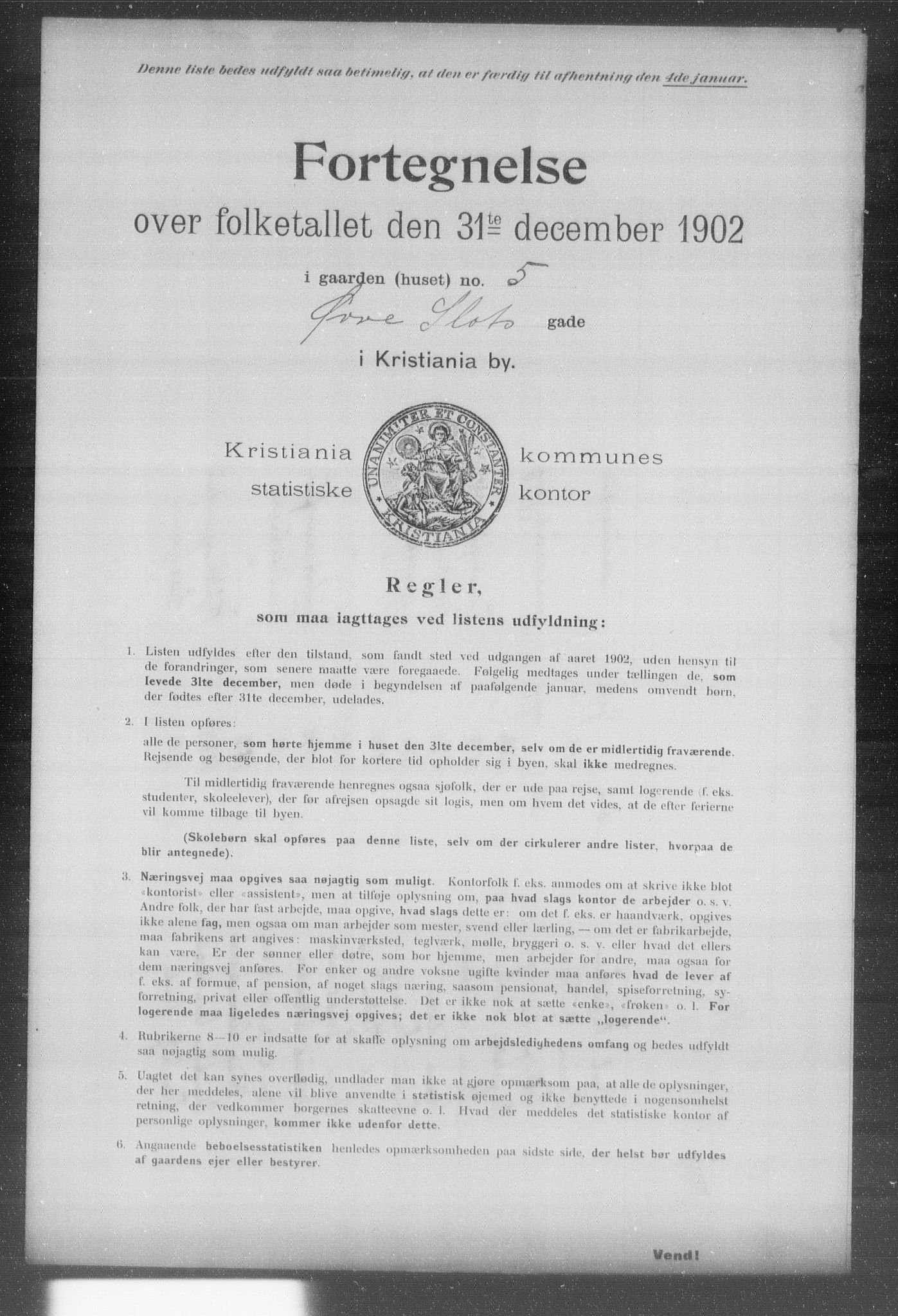 OBA, Municipal Census 1902 for Kristiania, 1902, p. 23915