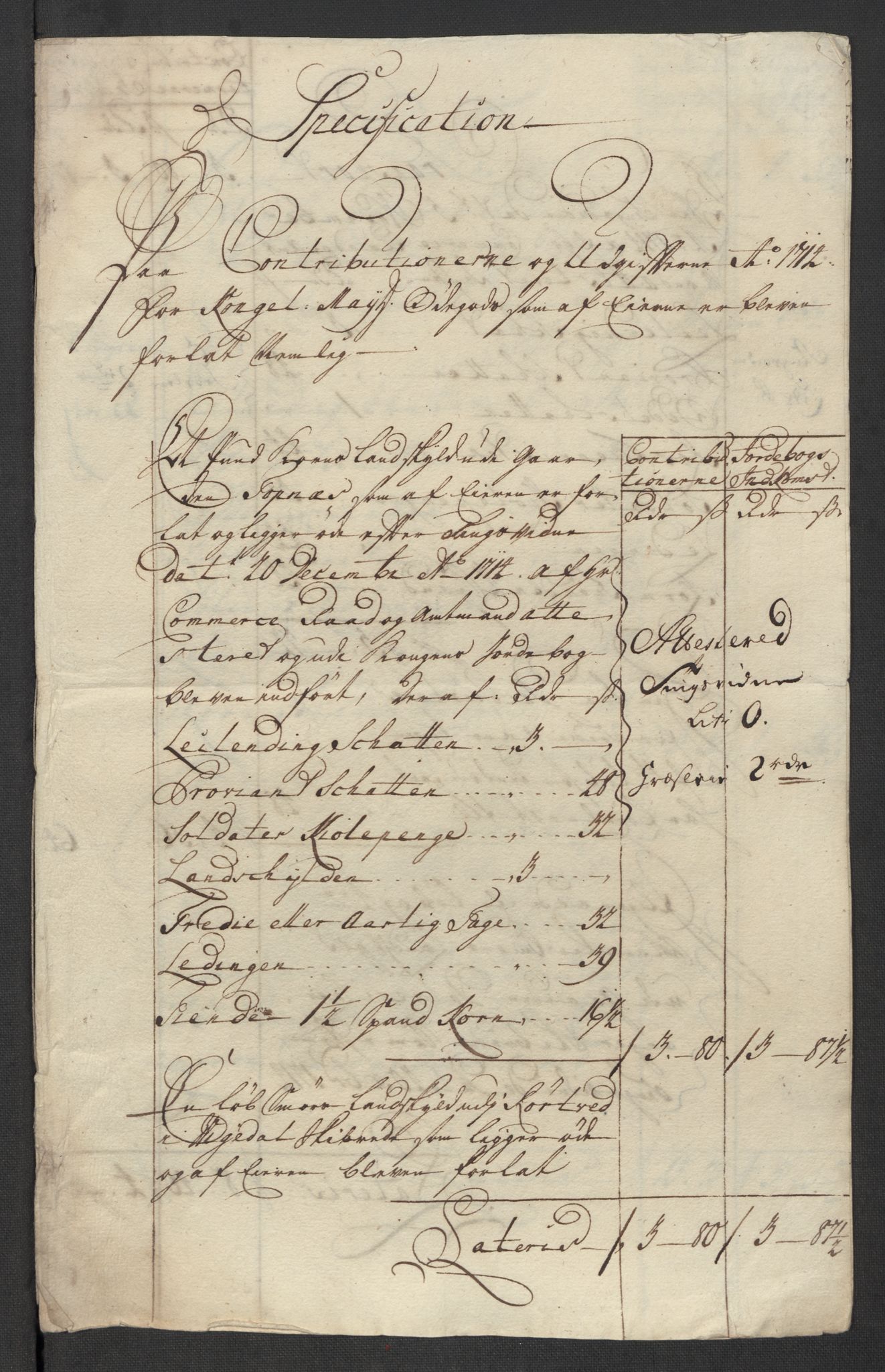 Rentekammeret inntil 1814, Reviderte regnskaper, Fogderegnskap, AV/RA-EA-4092/R47/L2867: Fogderegnskap Ryfylke, 1714, p. 254