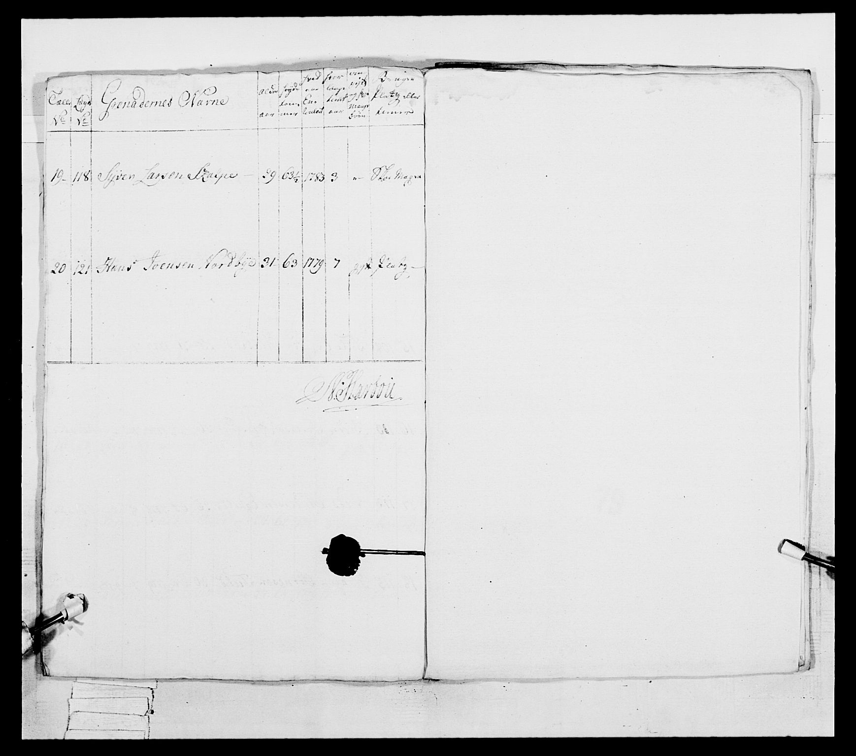 Generalitets- og kommissariatskollegiet, Det kongelige norske kommissariatskollegium, AV/RA-EA-5420/E/Eh/L0038: 1. Akershusiske nasjonale infanteriregiment, 1776-1788, p. 323