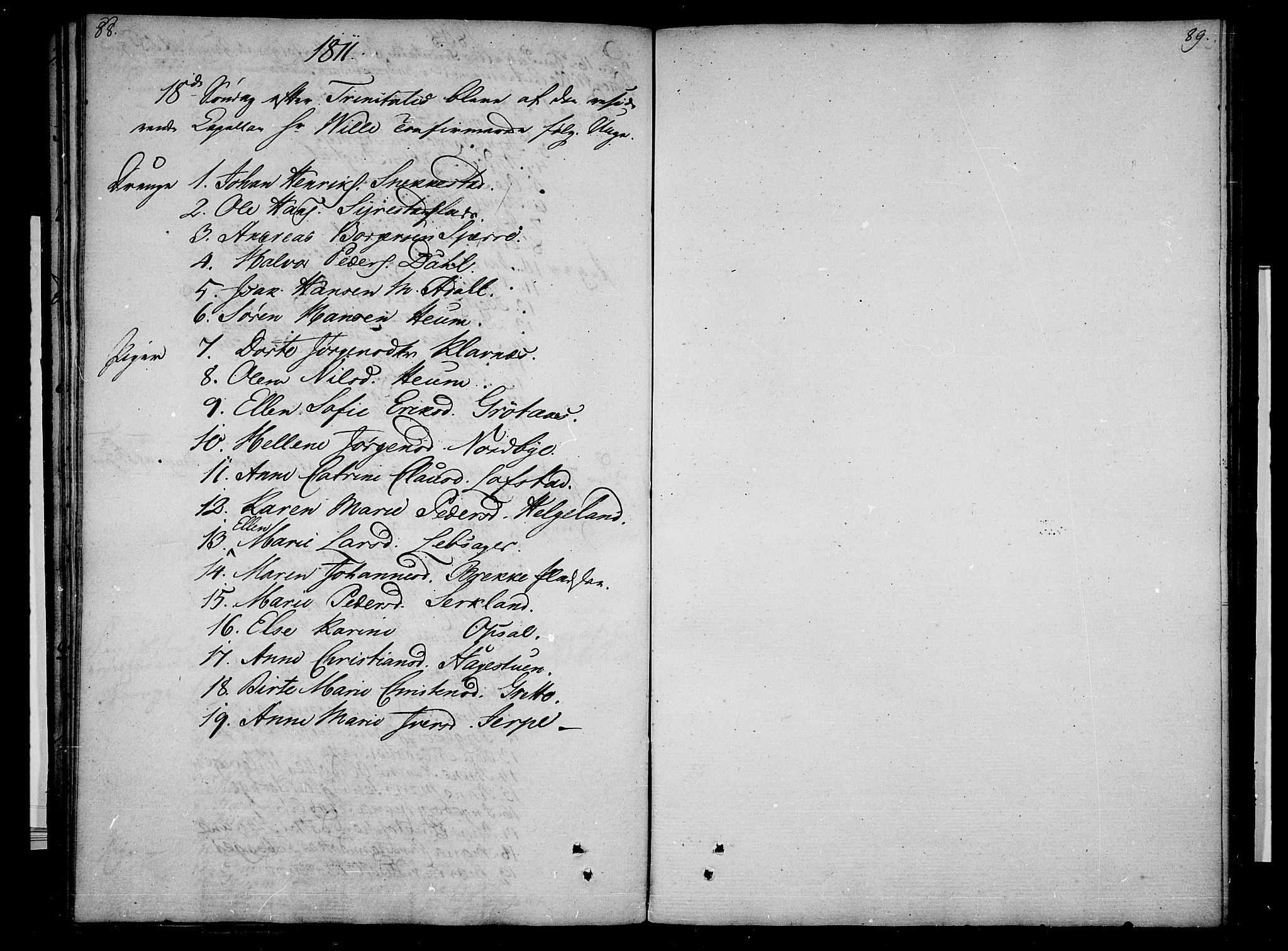 Våle kirkebøker, SAKO/A-334/F/Fb/L0001: Parish register (official) no. II 1, 1774-1814, p. 88-89