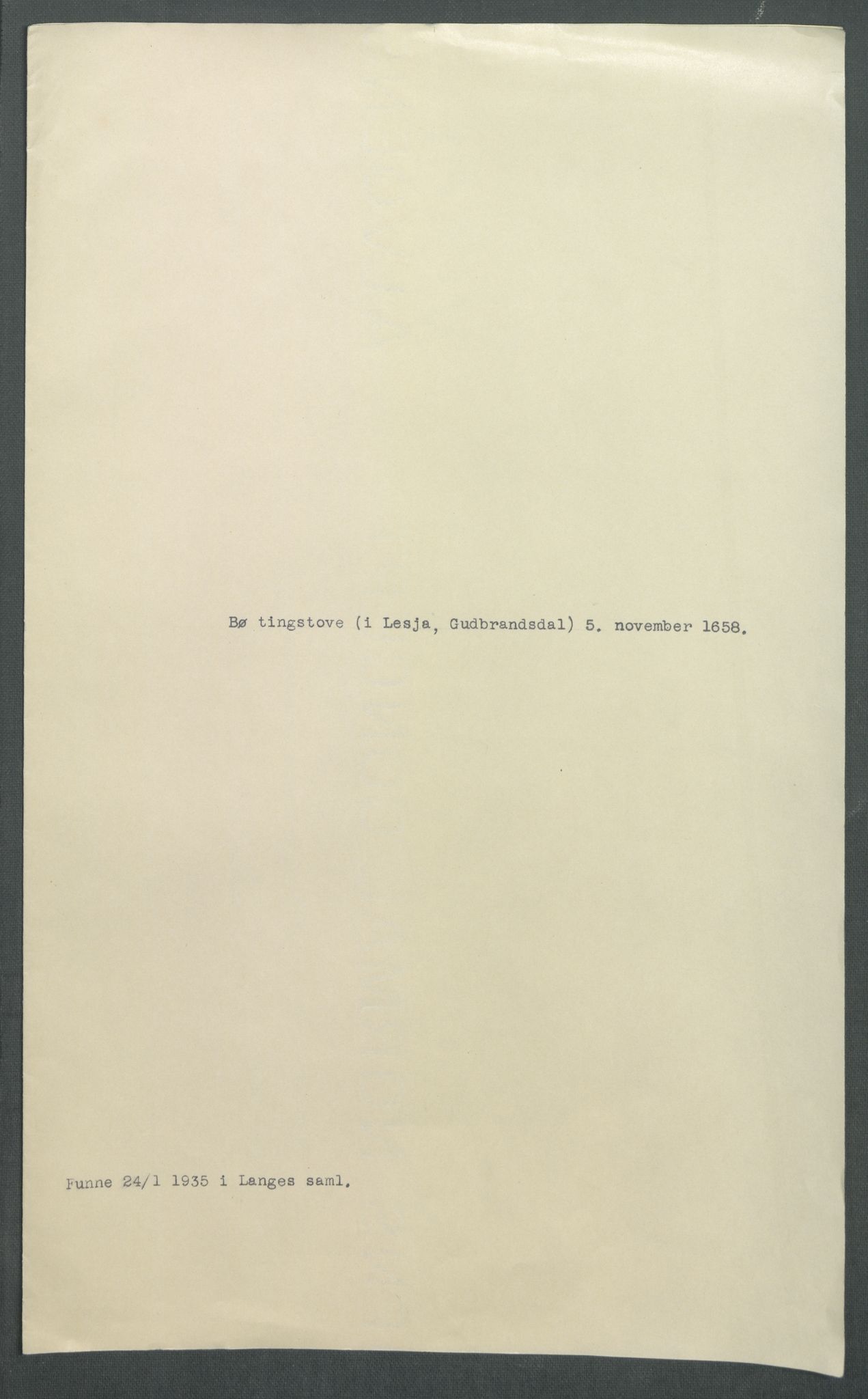 Riksarkivets diplomsamling, AV/RA-EA-5965/F02/L0168: Dokumenter, 1658-1660, p. 42
