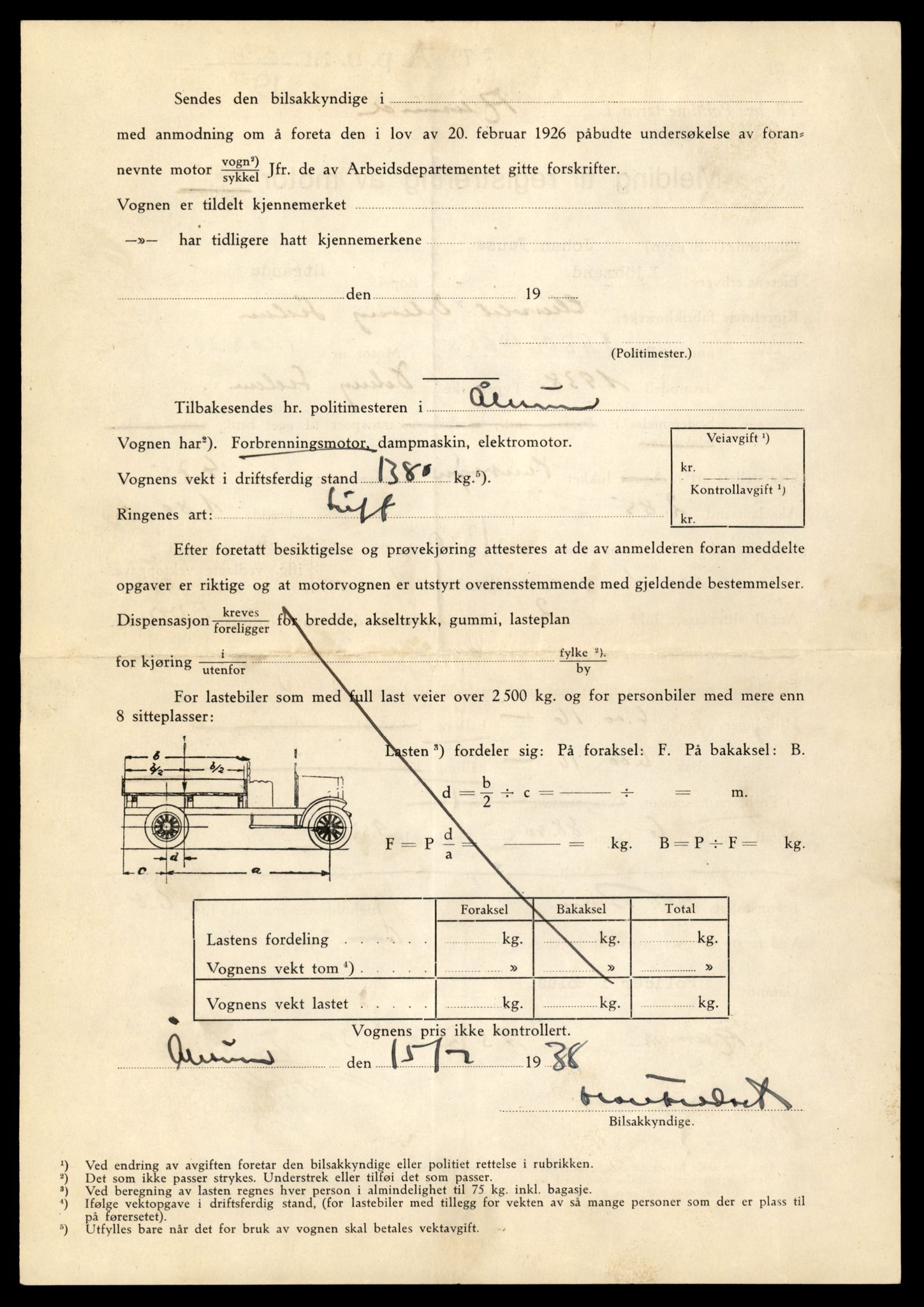 Møre og Romsdal vegkontor - Ålesund trafikkstasjon, SAT/A-4099/F/Fe/L0001: Registreringskort for kjøretøy T 3 - T 127, 1927-1998, p. 1620