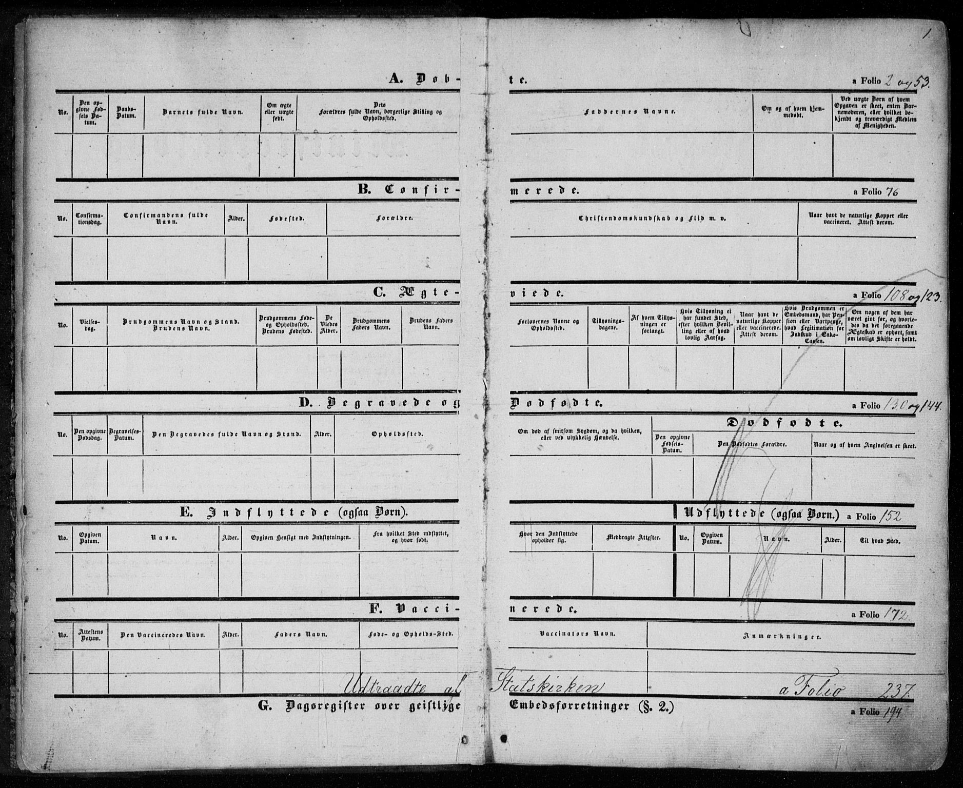 Ministerialprotokoller, klokkerbøker og fødselsregistre - Nord-Trøndelag, AV/SAT-A-1458/720/L0184: Parish register (official) no. 720A02 /1, 1855-1863, p. 1