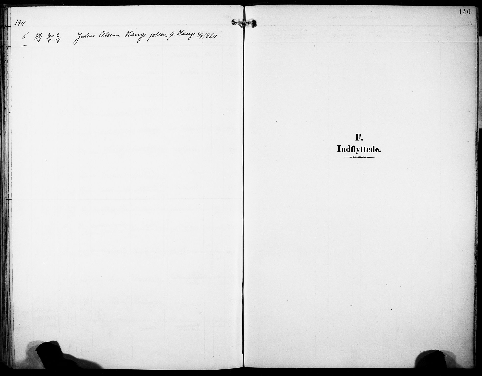 Gaular sokneprestembete, AV/SAB-A-80001/H/Haa: Parish register (official) no. B 2, 1898-1911, p. 140