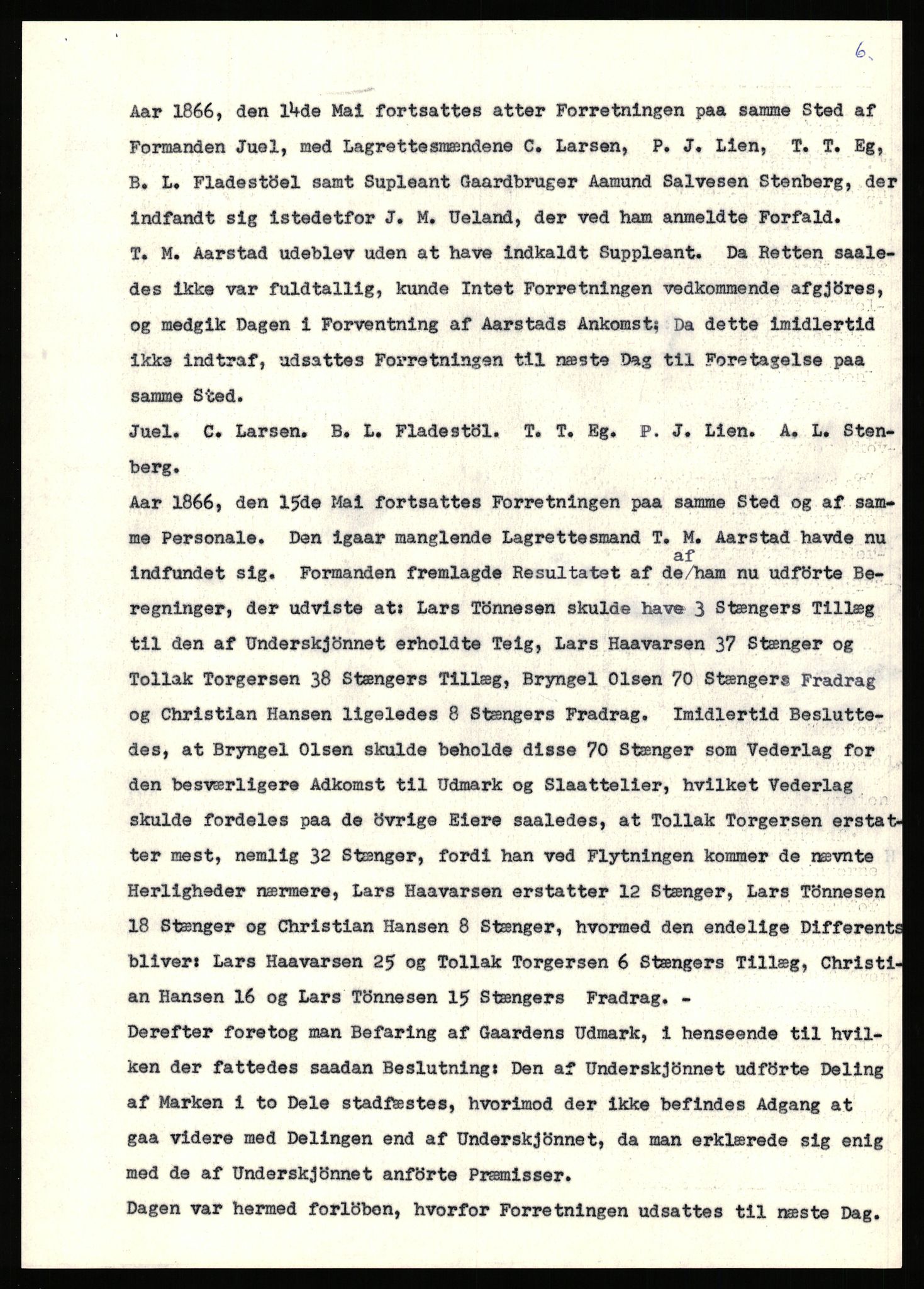 Statsarkivet i Stavanger, AV/SAST-A-101971/03/Y/Yj/L0028: Avskrifter sortert etter gårdsnavn: Gudla - Haga i Håland, 1750-1930, p. 244