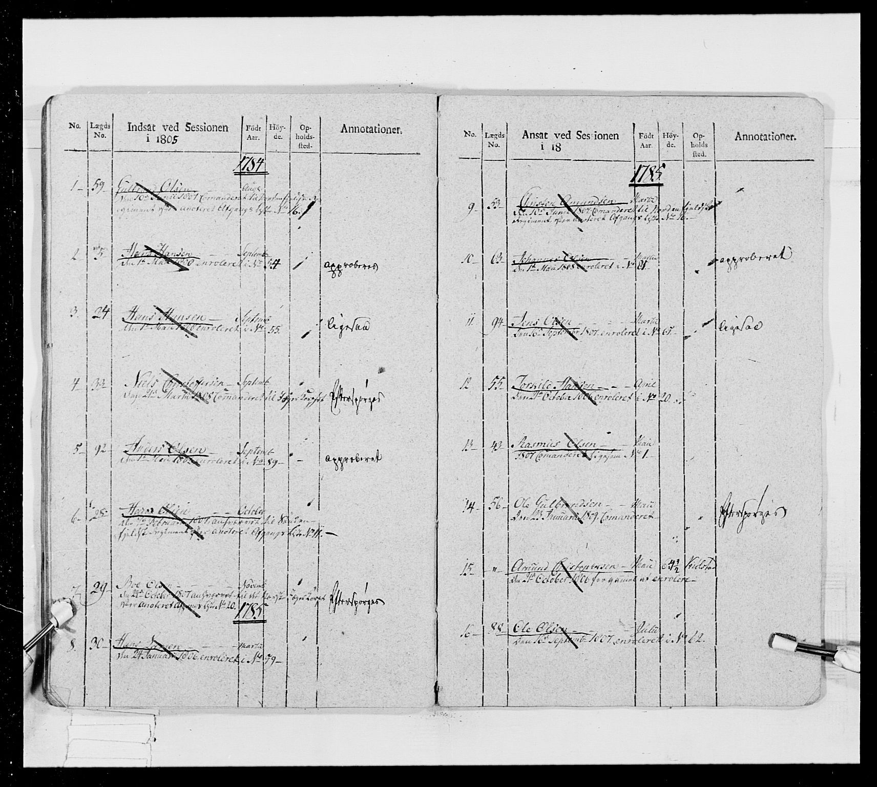 Generalitets- og kommissariatskollegiet, Det kongelige norske kommissariatskollegium, RA/EA-5420/E/Eh/L0024: Norske jegerkorps, 1810-1812, p. 468