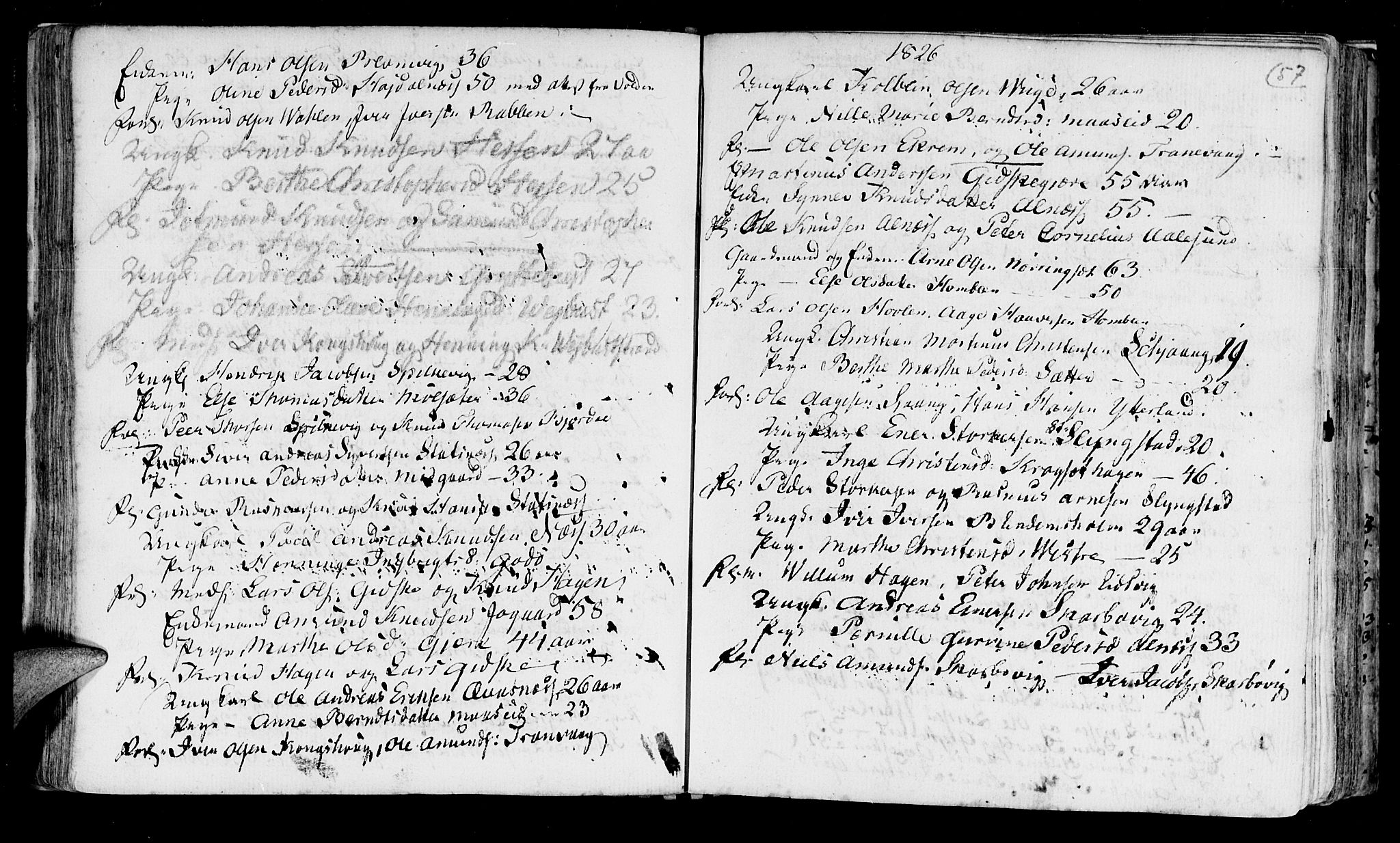 Ministerialprotokoller, klokkerbøker og fødselsregistre - Møre og Romsdal, SAT/A-1454/528/L0394: Parish register (official) no. 528A05, 1801-1826, p. 57