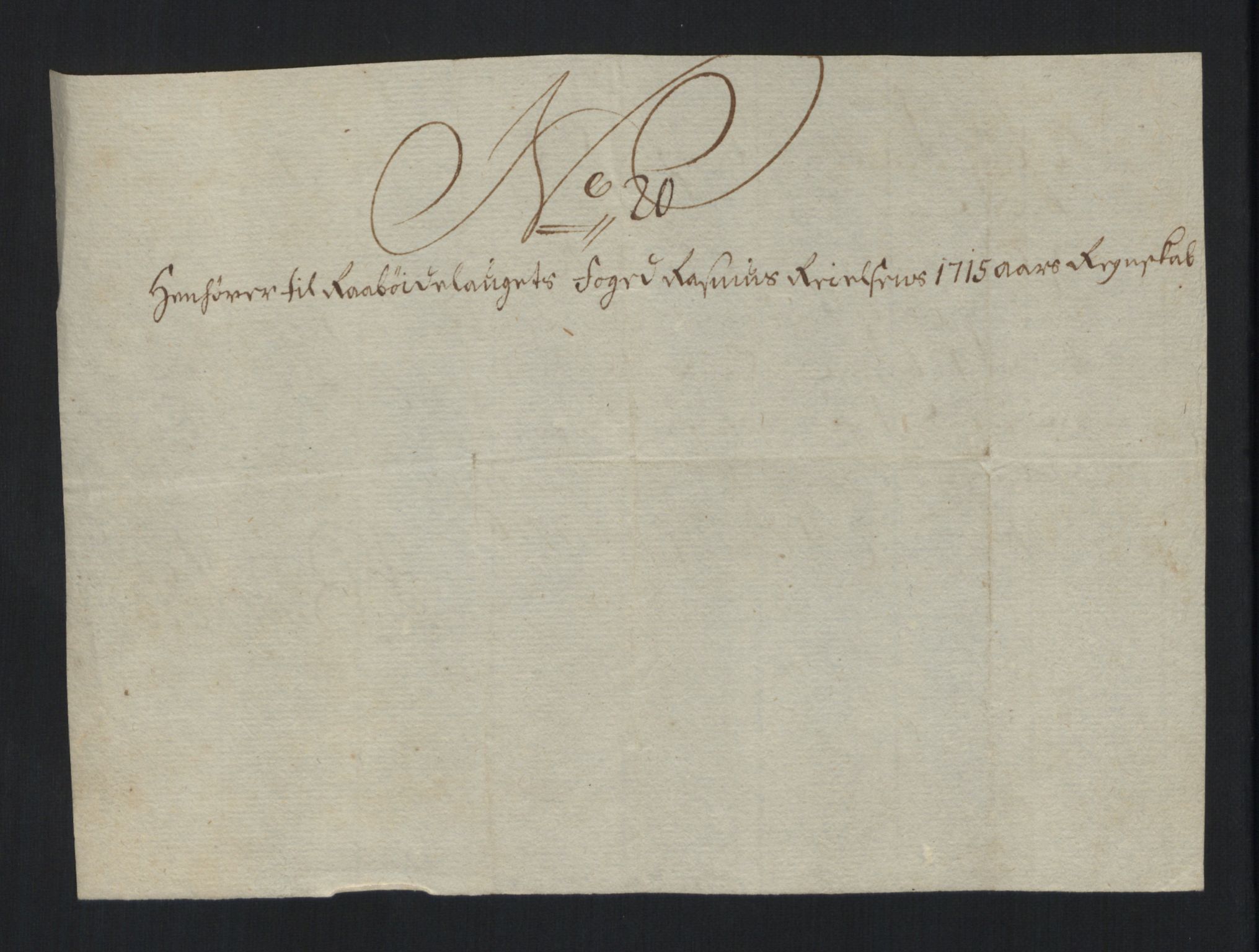 Rentekammeret inntil 1814, Reviderte regnskaper, Fogderegnskap, AV/RA-EA-4092/R40/L2451: Fogderegnskap Råbyggelag, 1714-1715, p. 339