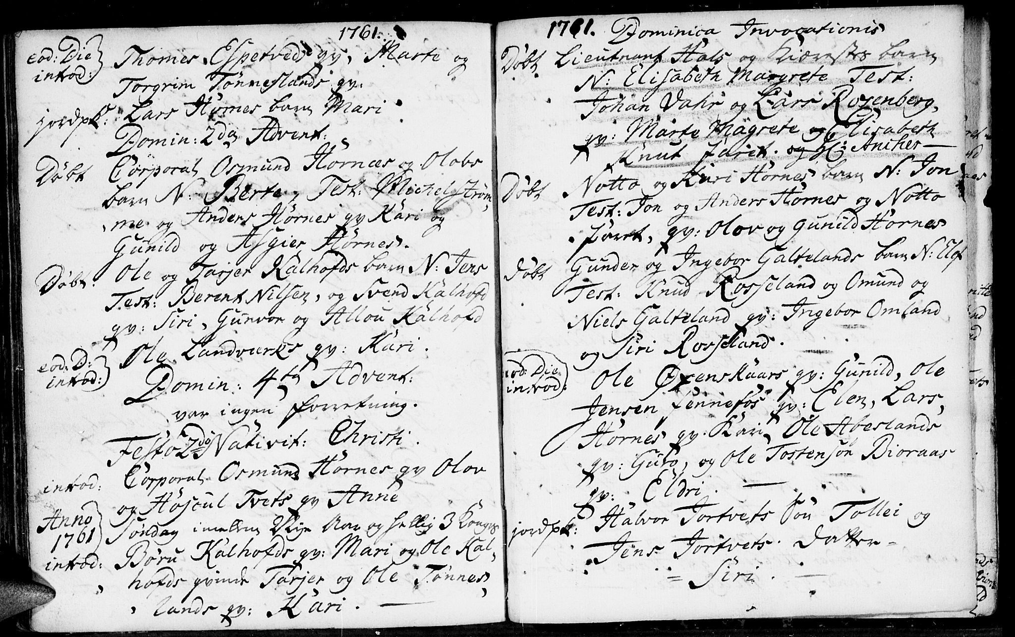 Evje sokneprestkontor, AV/SAK-1111-0008/F/Fa/Fab/L0001: Parish register (official) no. A 1, 1704-1764, p. 252-253