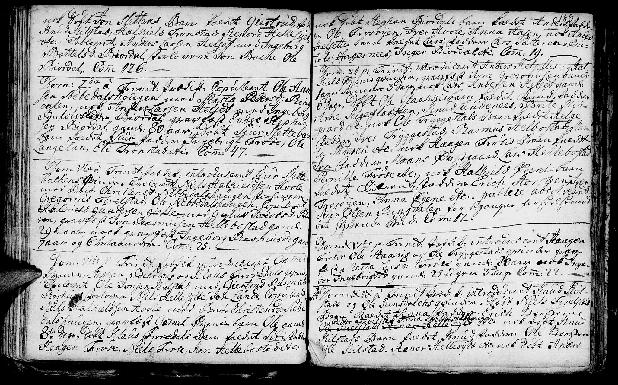 Ministerialprotokoller, klokkerbøker og fødselsregistre - Møre og Romsdal, AV/SAT-A-1454/519/L0241: Parish register (official) no. 519A01 /2, 1736-1760, p. 189