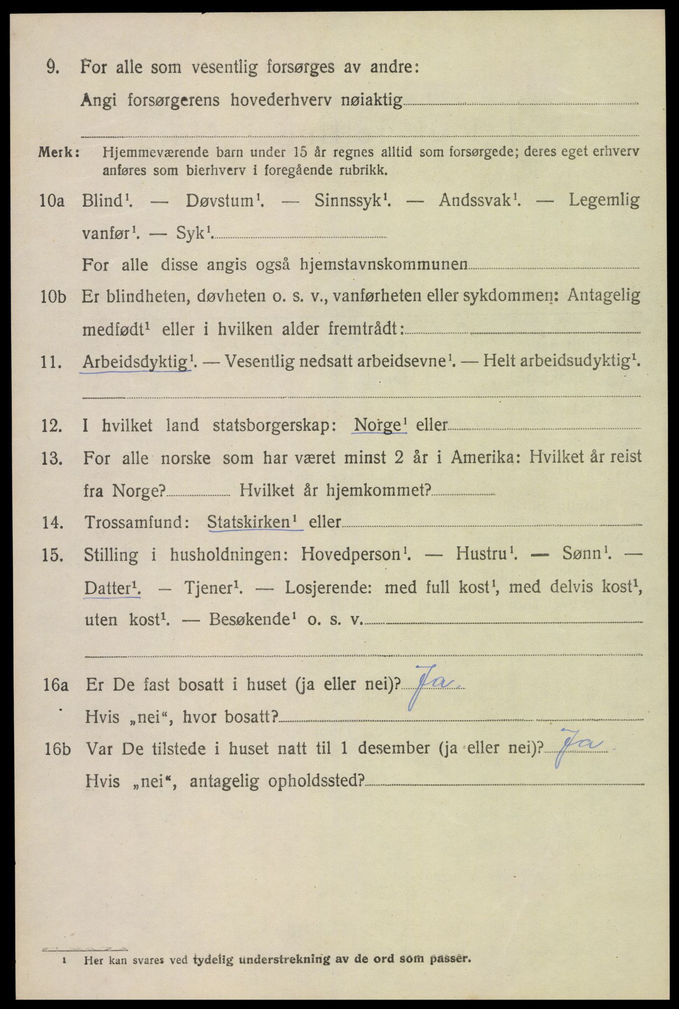 SAKO, 1920 census for Gjerpen, 1920, p. 10745