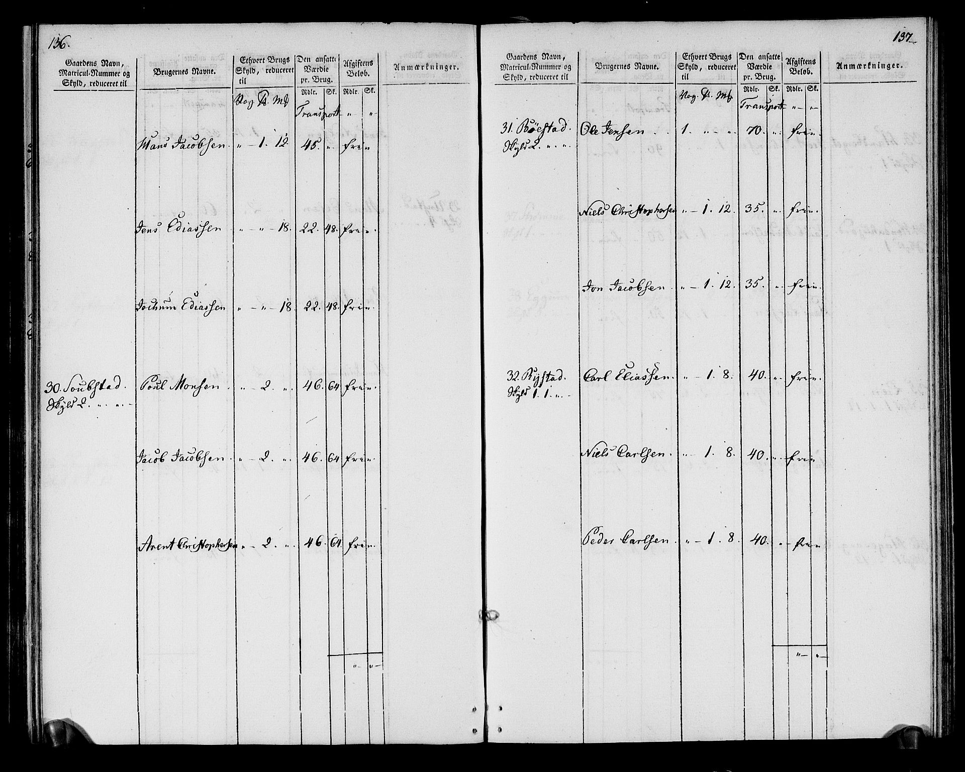 Rentekammeret inntil 1814, Realistisk ordnet avdeling, AV/RA-EA-4070/N/Ne/Nea/L0164: Vesterålen, Andenes og Lofoten fogderi. Oppebørselsregister, 1803, p. 71