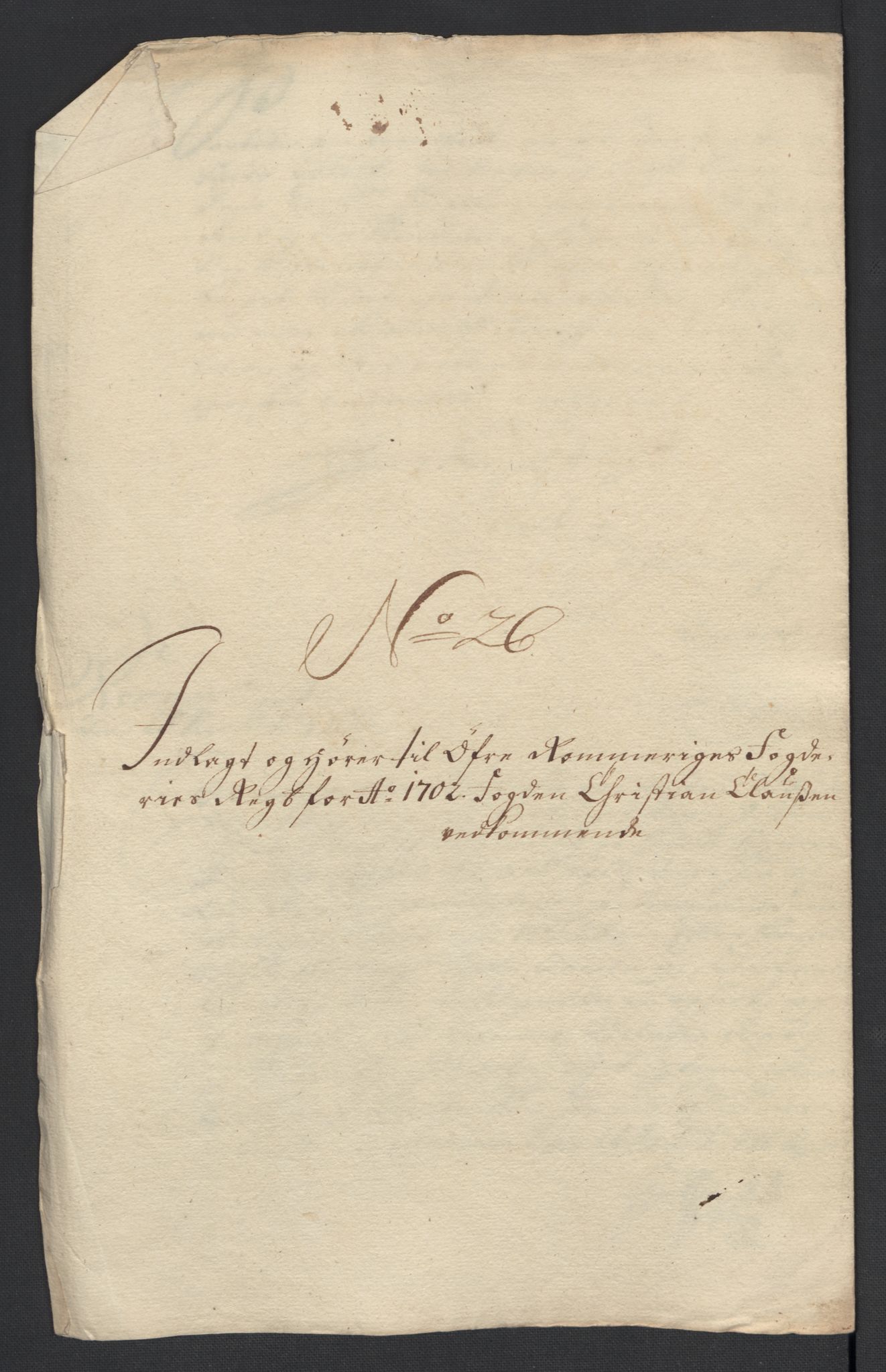 Rentekammeret inntil 1814, Reviderte regnskaper, Fogderegnskap, AV/RA-EA-4092/R12/L0714: Fogderegnskap Øvre Romerike, 1702, p. 308