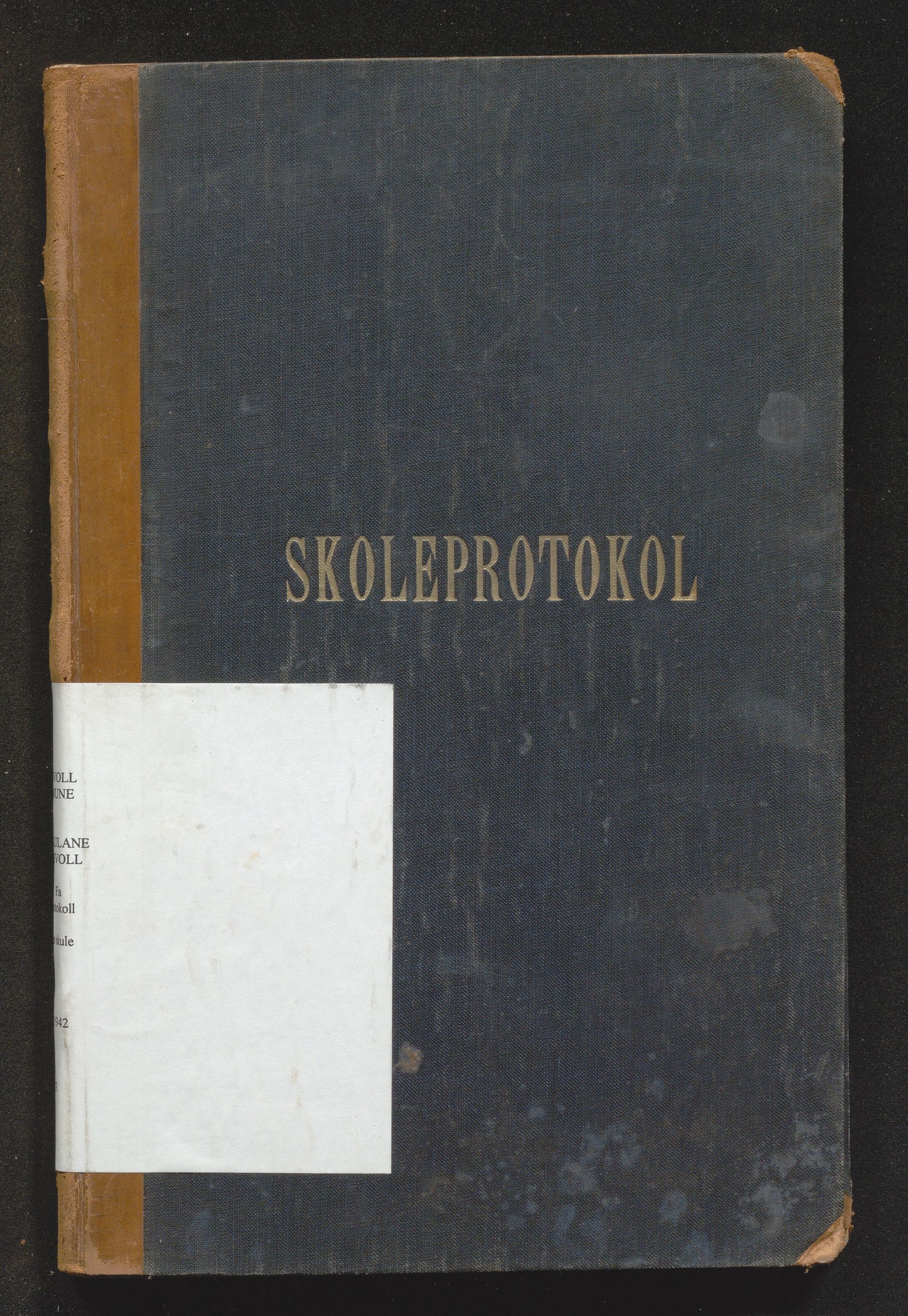 Austevoll kommune. Barneskulane, IKAH/1244-231/F/Fa/L0013: Skuleprotokoll for Storebø skule, 1934-1942