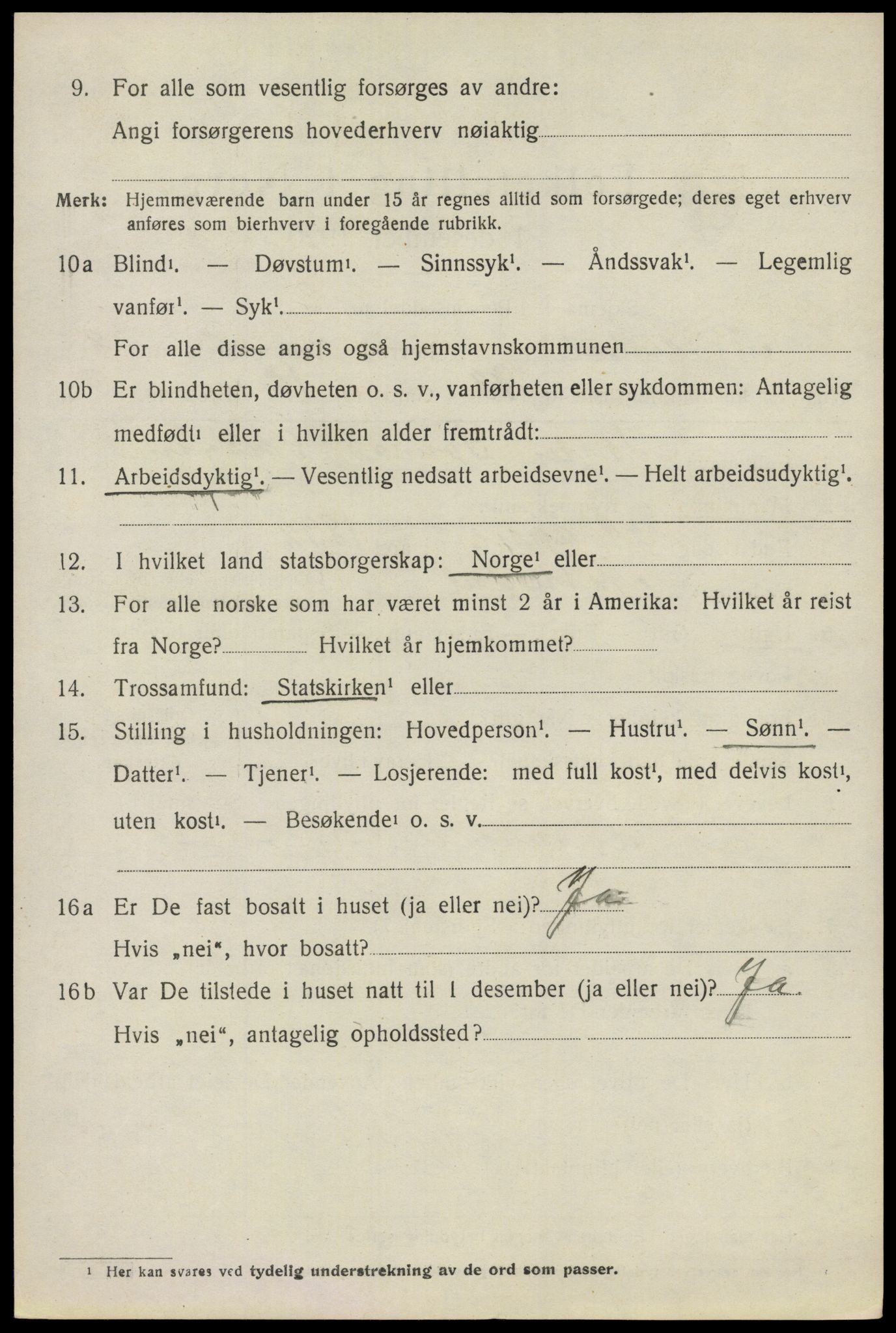 SAO, 1920 census for Nittedal, 1920, p. 2815