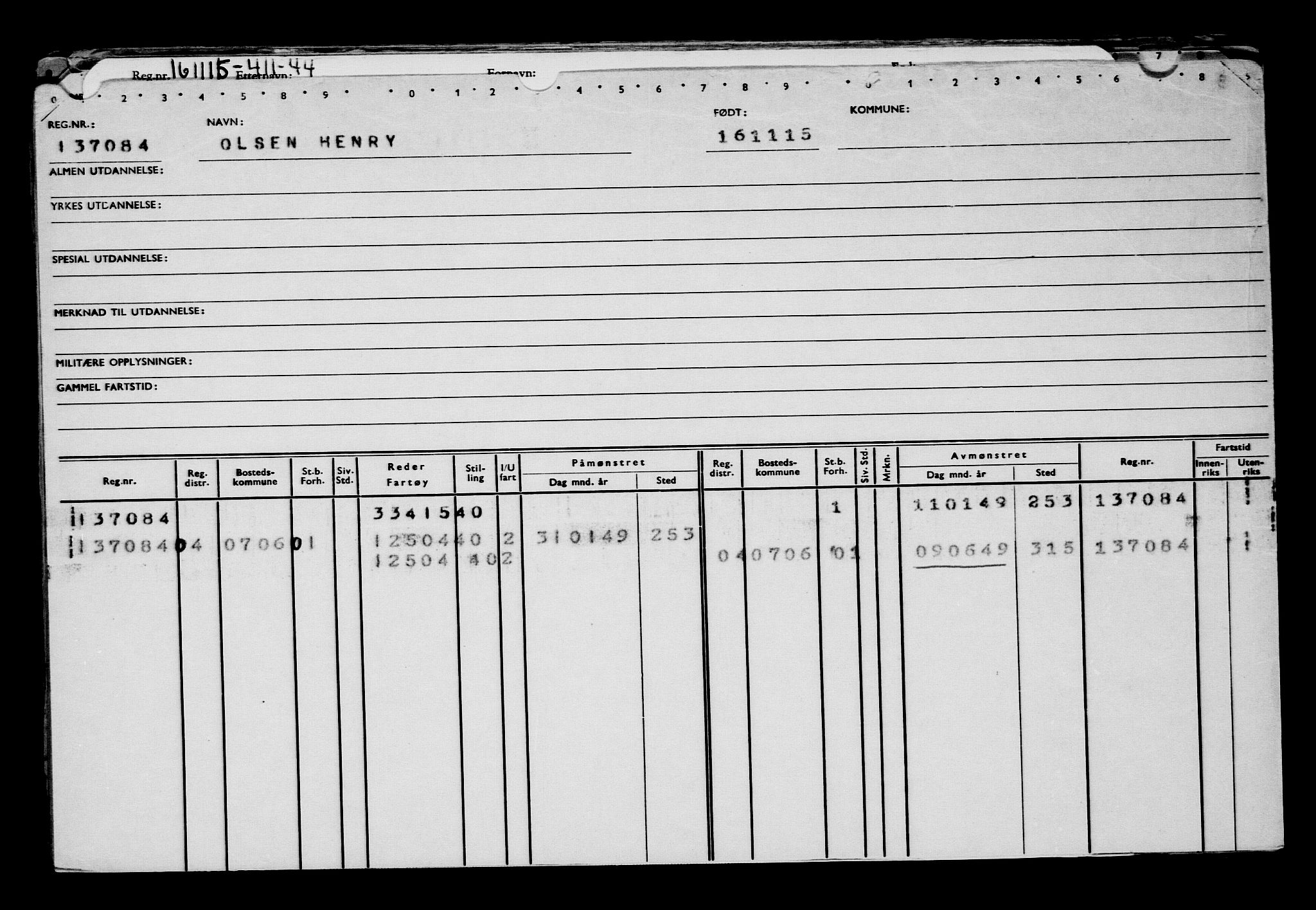 Direktoratet for sjømenn, AV/RA-S-3545/G/Gb/L0134: Hovedkort, 1915, p. 522