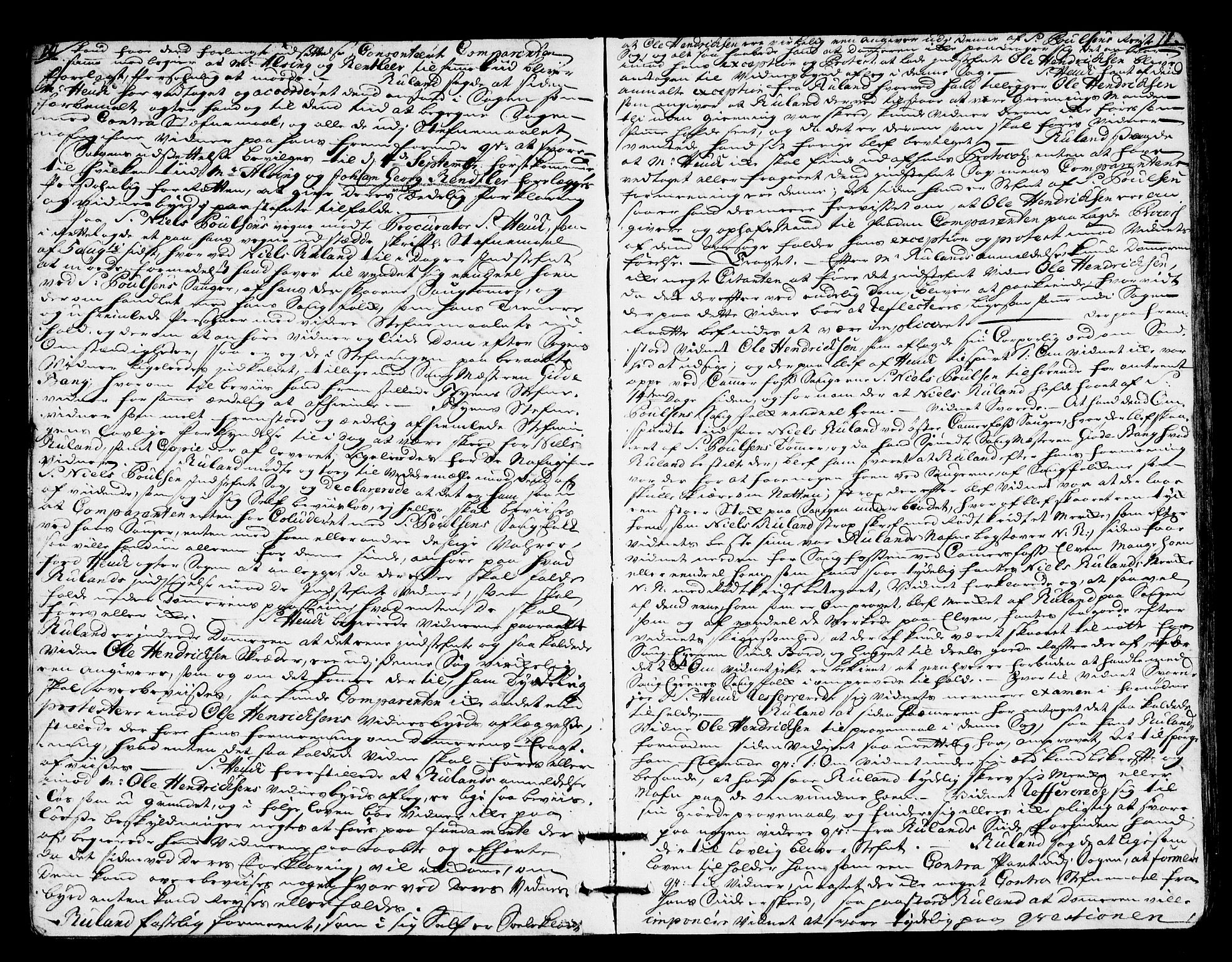 Kragerø byfogd, AV/SAKO-A-215/F/Fa/L0007: Tingbok, 1752-1767, p. 10-11