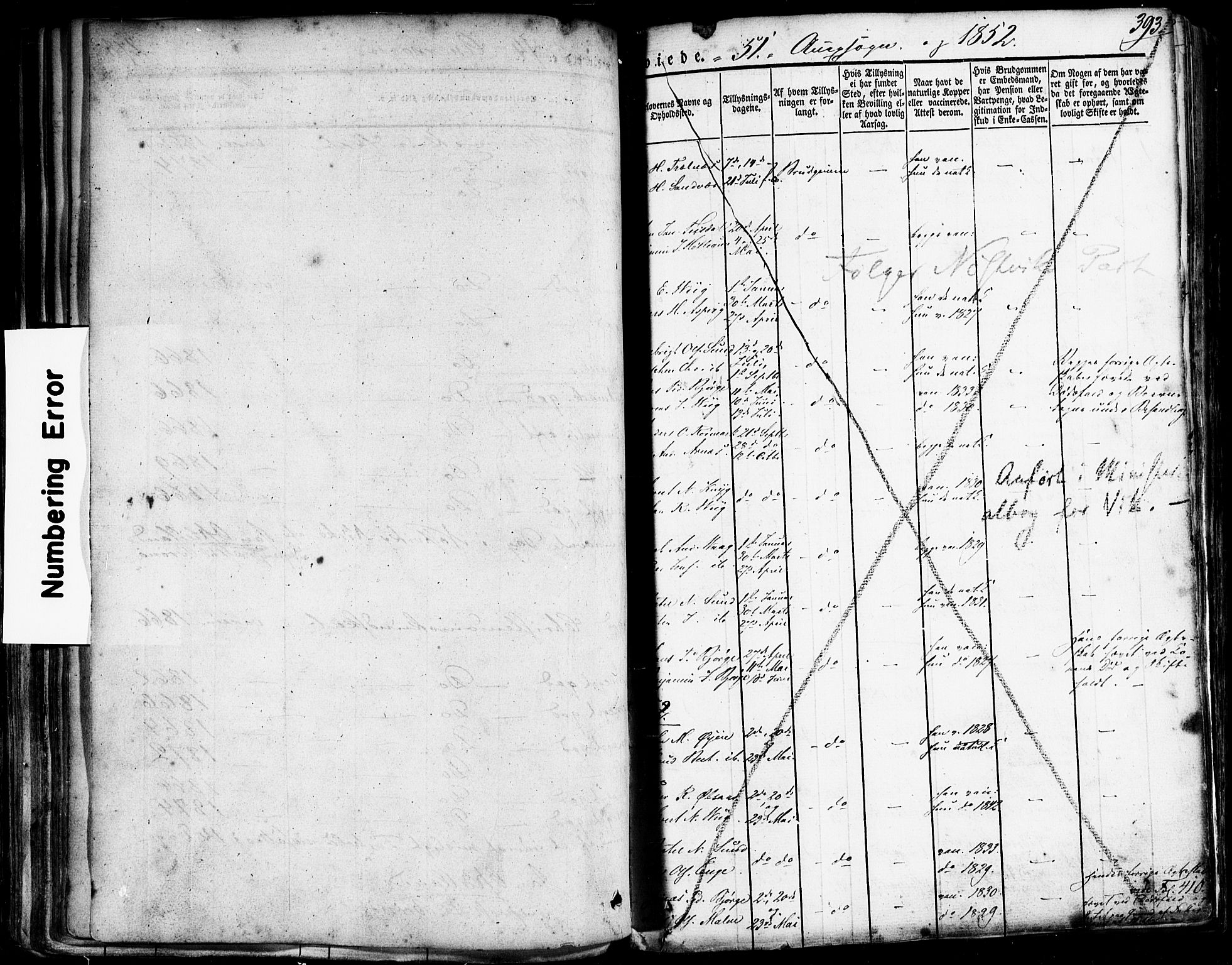 Ministerialprotokoller, klokkerbøker og fødselsregistre - Nordland, SAT/A-1459/814/L0224: Parish register (official) no. 814A05, 1834-1874, p. 393