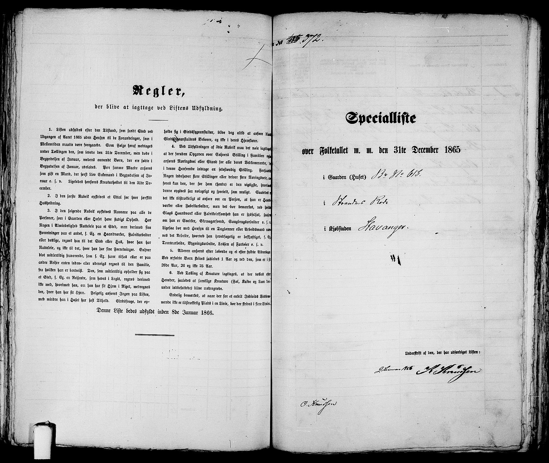 RA, 1865 census for Stavanger, 1865, p. 773