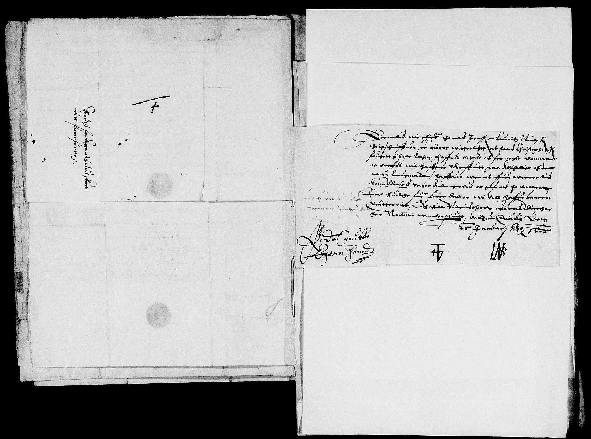 Rentekammeret inntil 1814, Reviderte regnskaper, Lensregnskaper, AV/RA-EA-5023/R/Rb/Rbr/L0001: Lista len, 1604-1606