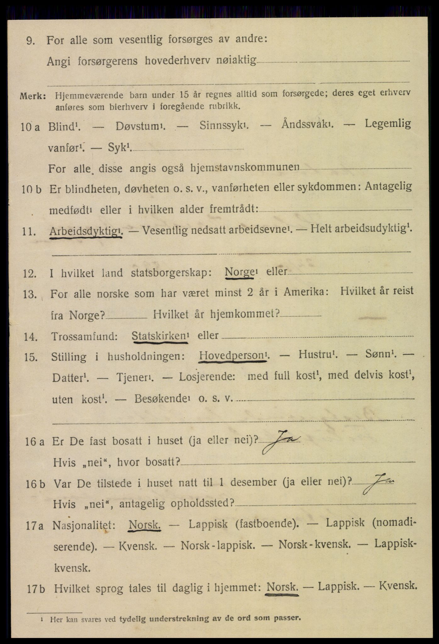 SAT, 1920 census for Skatval, 1920, p. 720